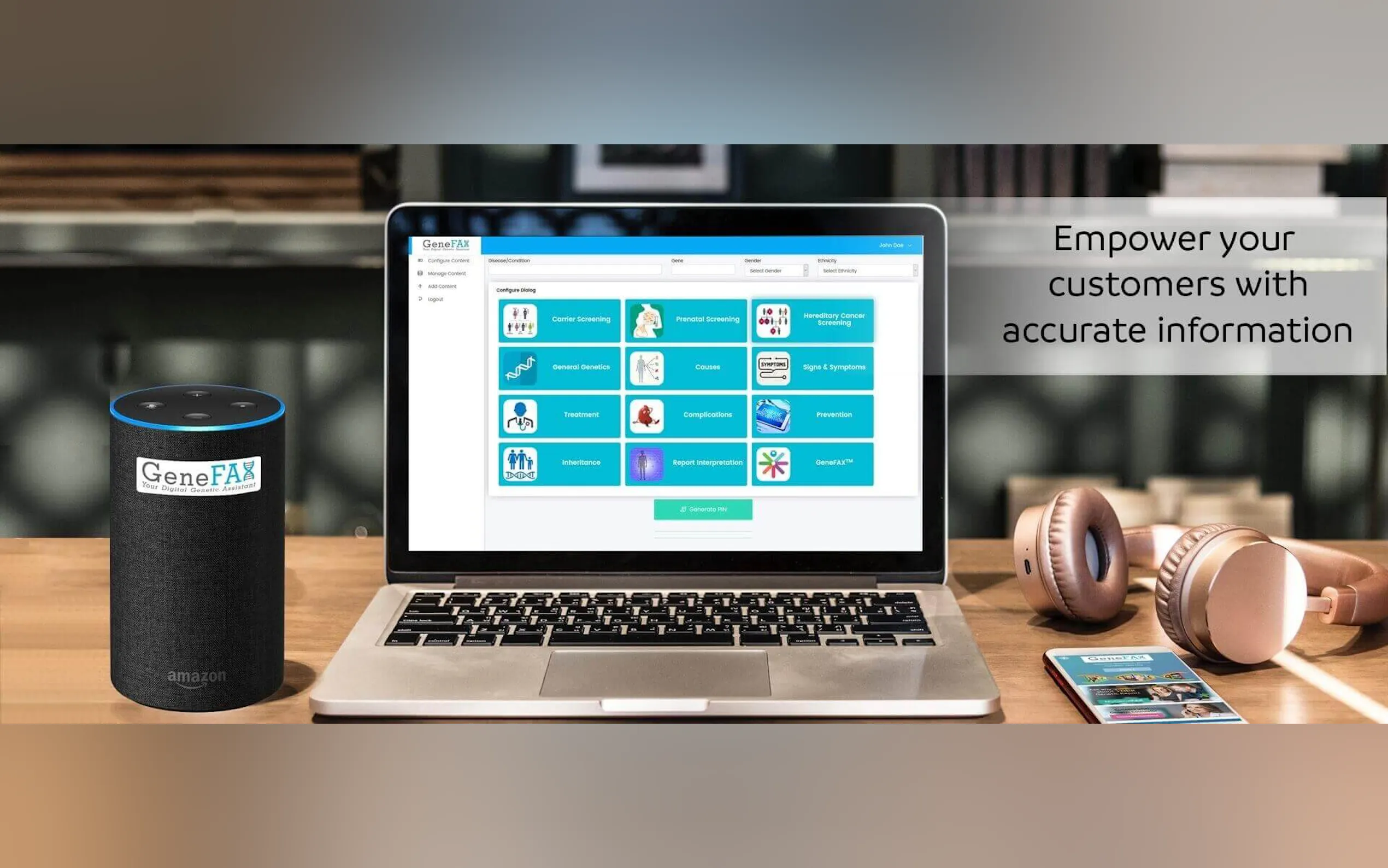 Screenshot 2 of GeneFAX : Your Genetic Health Companion
