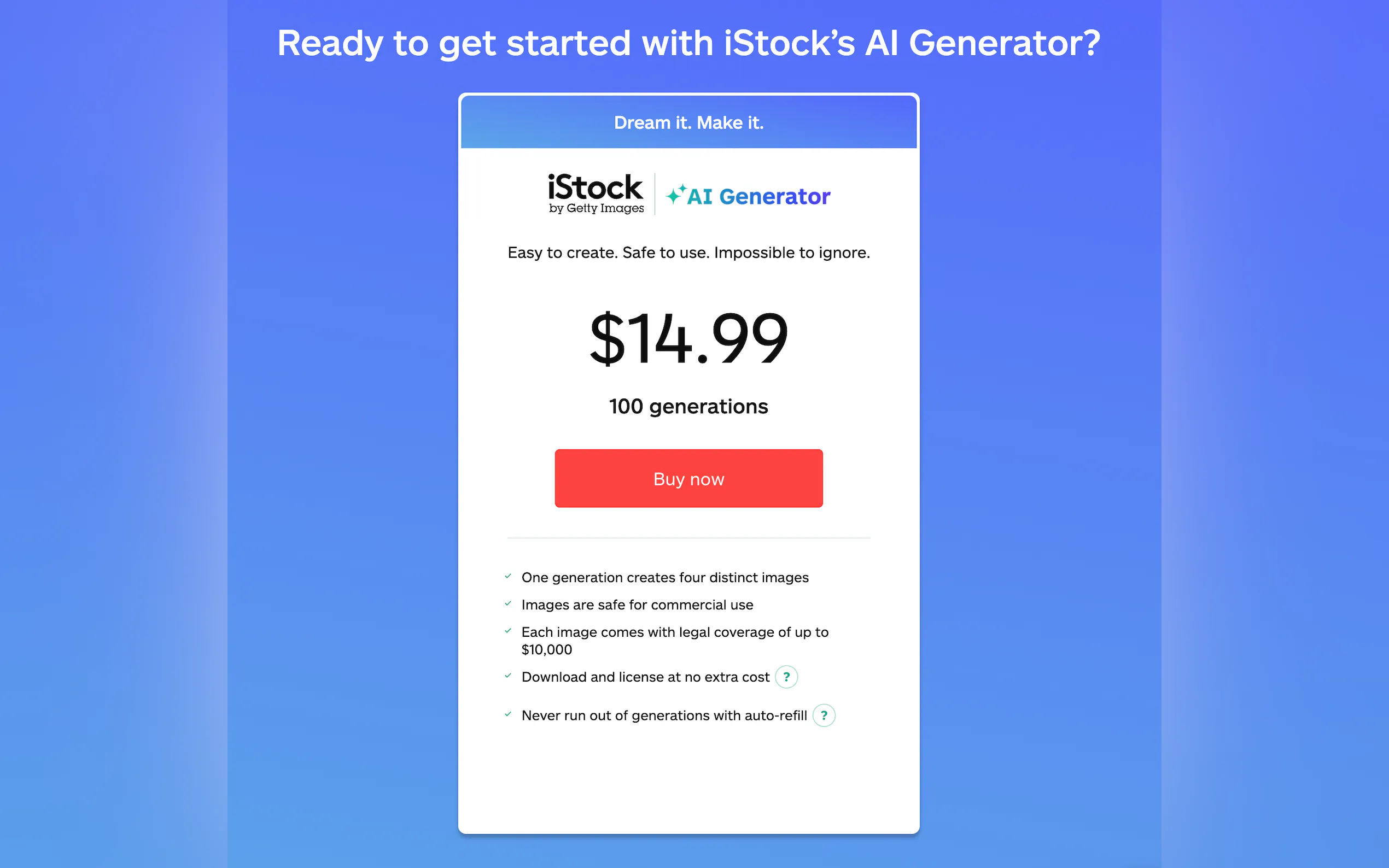 Screenshot 4 of Generative AI by iStock
