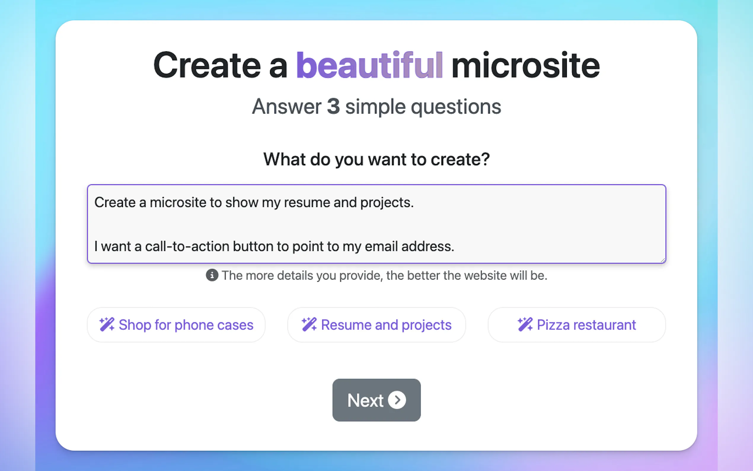 Screenshot 2 of GetSite