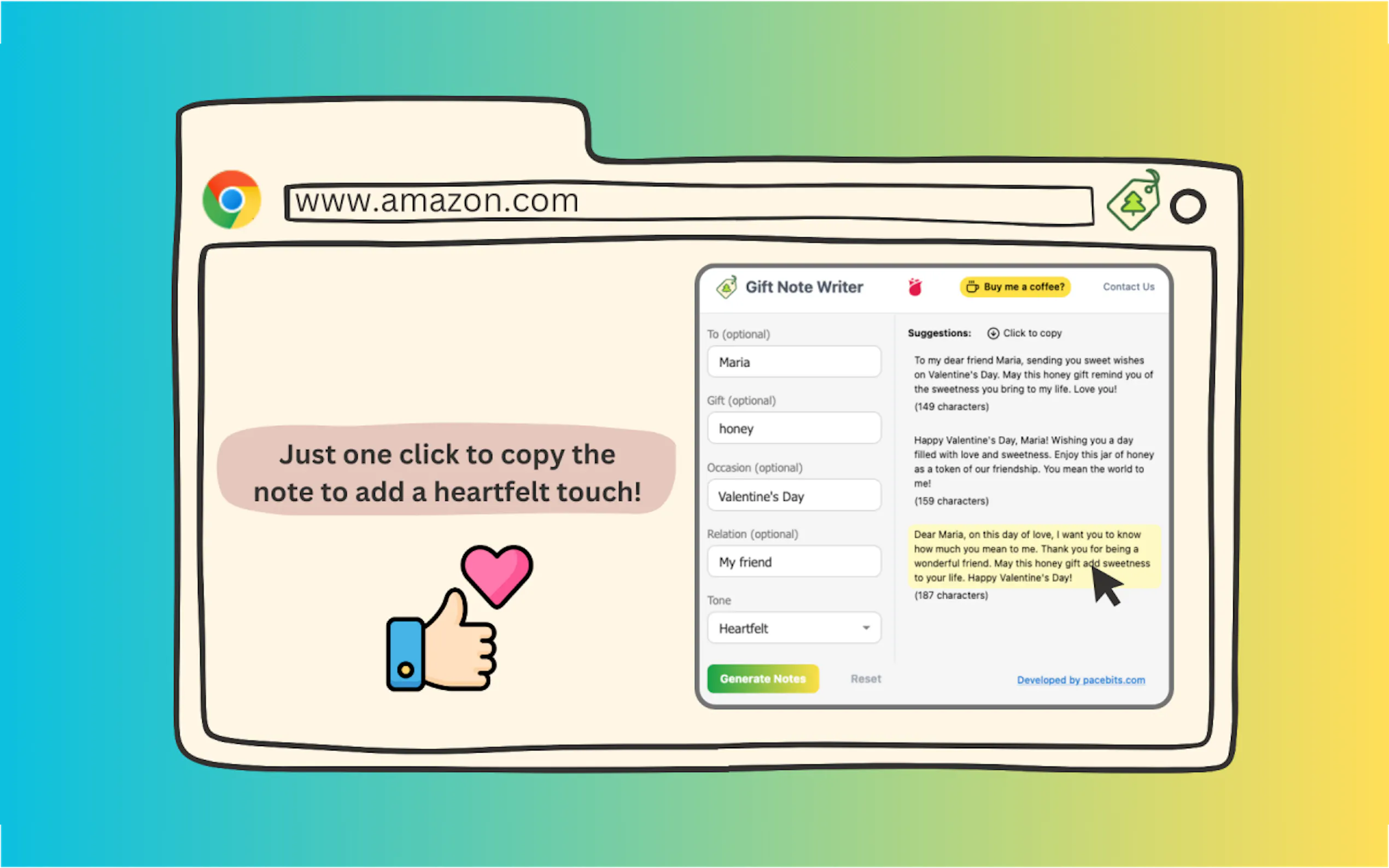 Screenshot 6 of Gift Note Writer