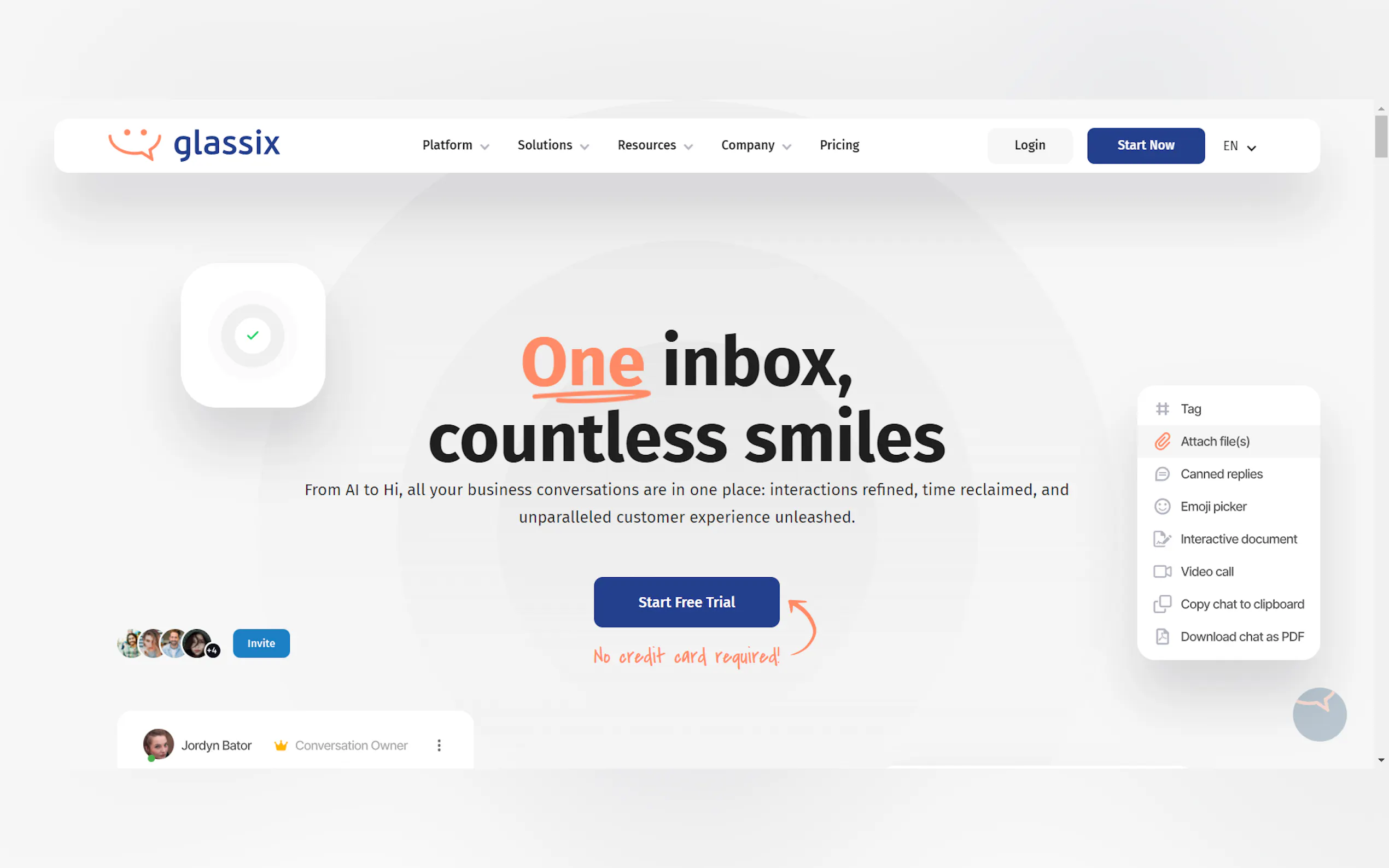 Screenshot 2 of Glassix