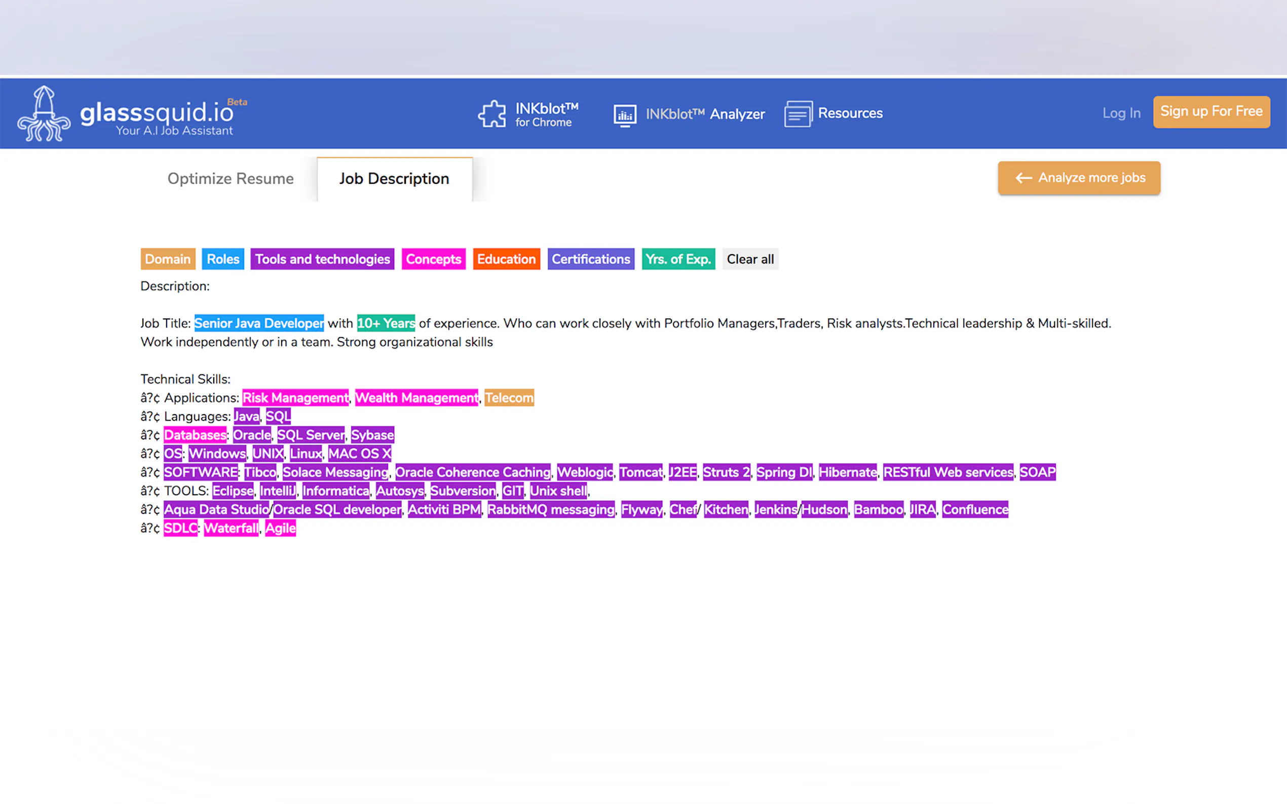 Screenshot 2 of glasssquid.io