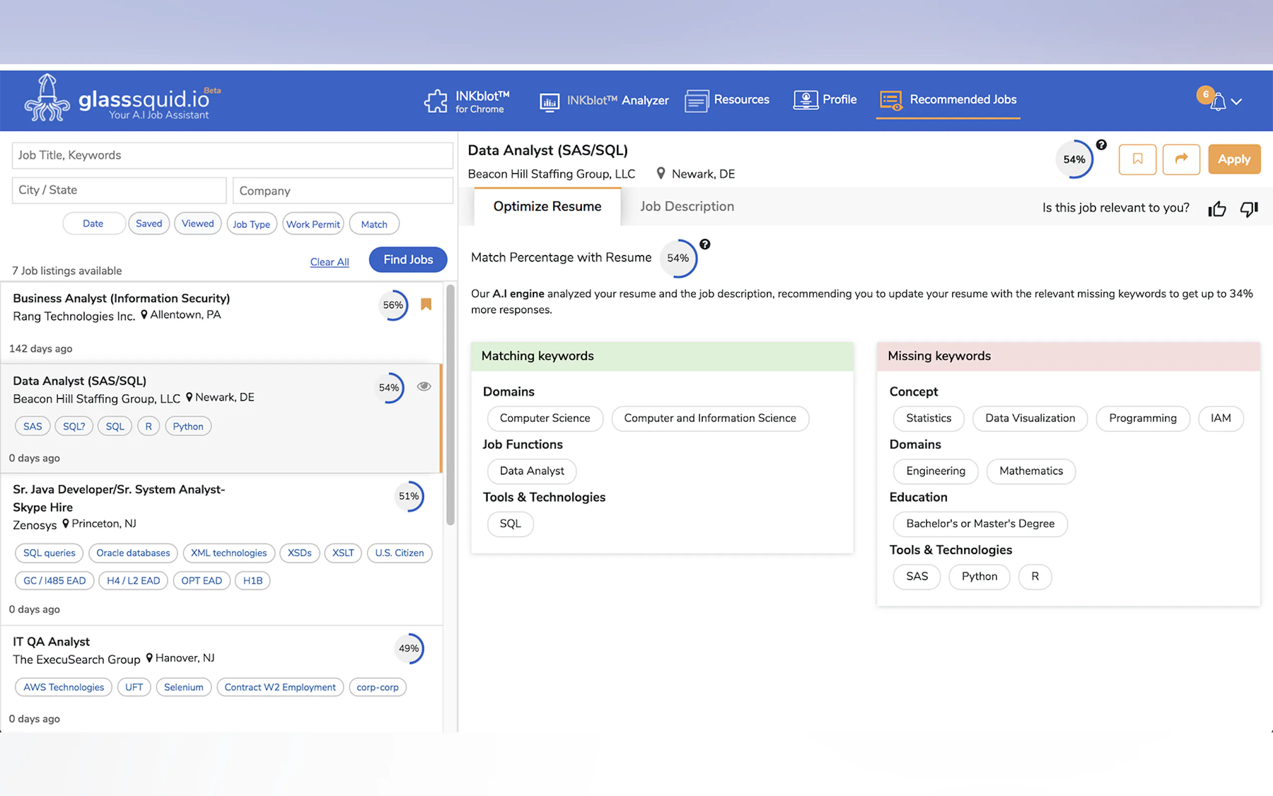 Screenshot 3 of glasssquid.io