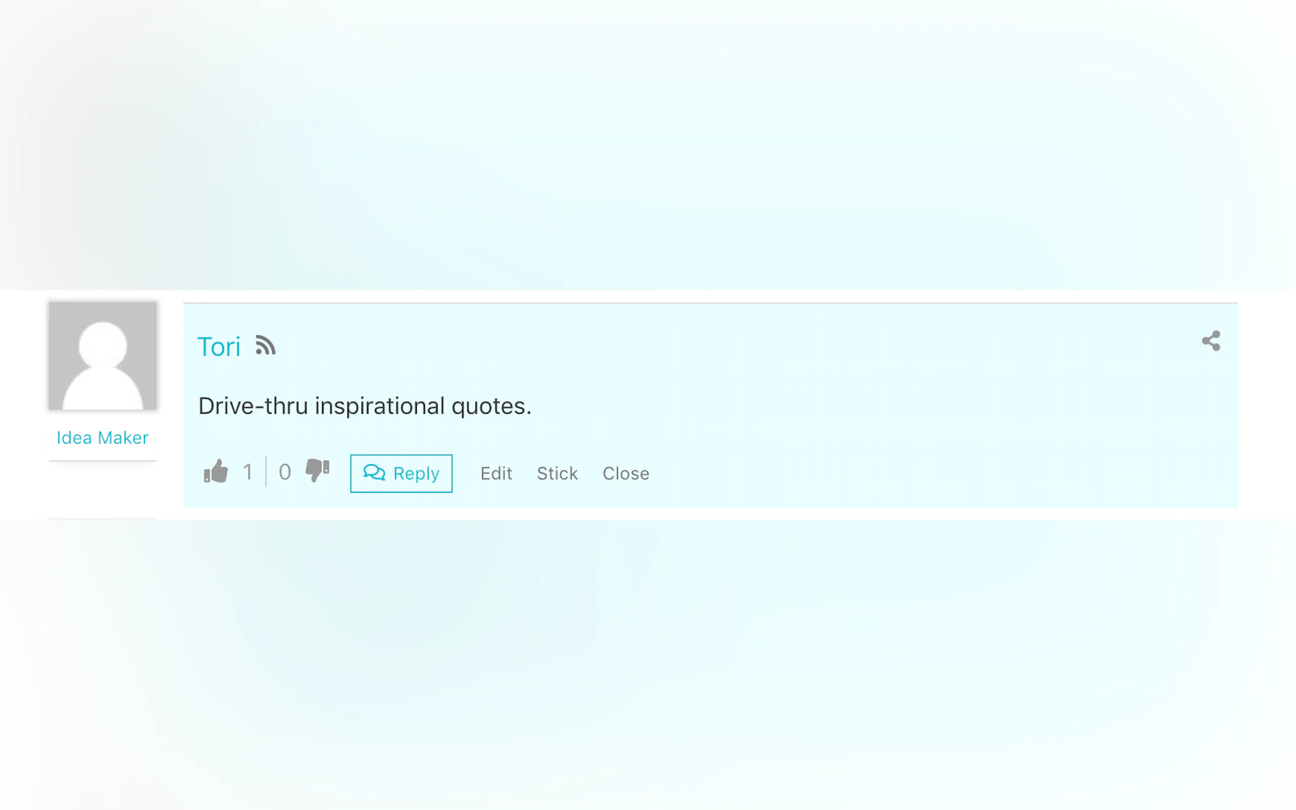Screenshot 2 of Good, Bad, Genius ideas.