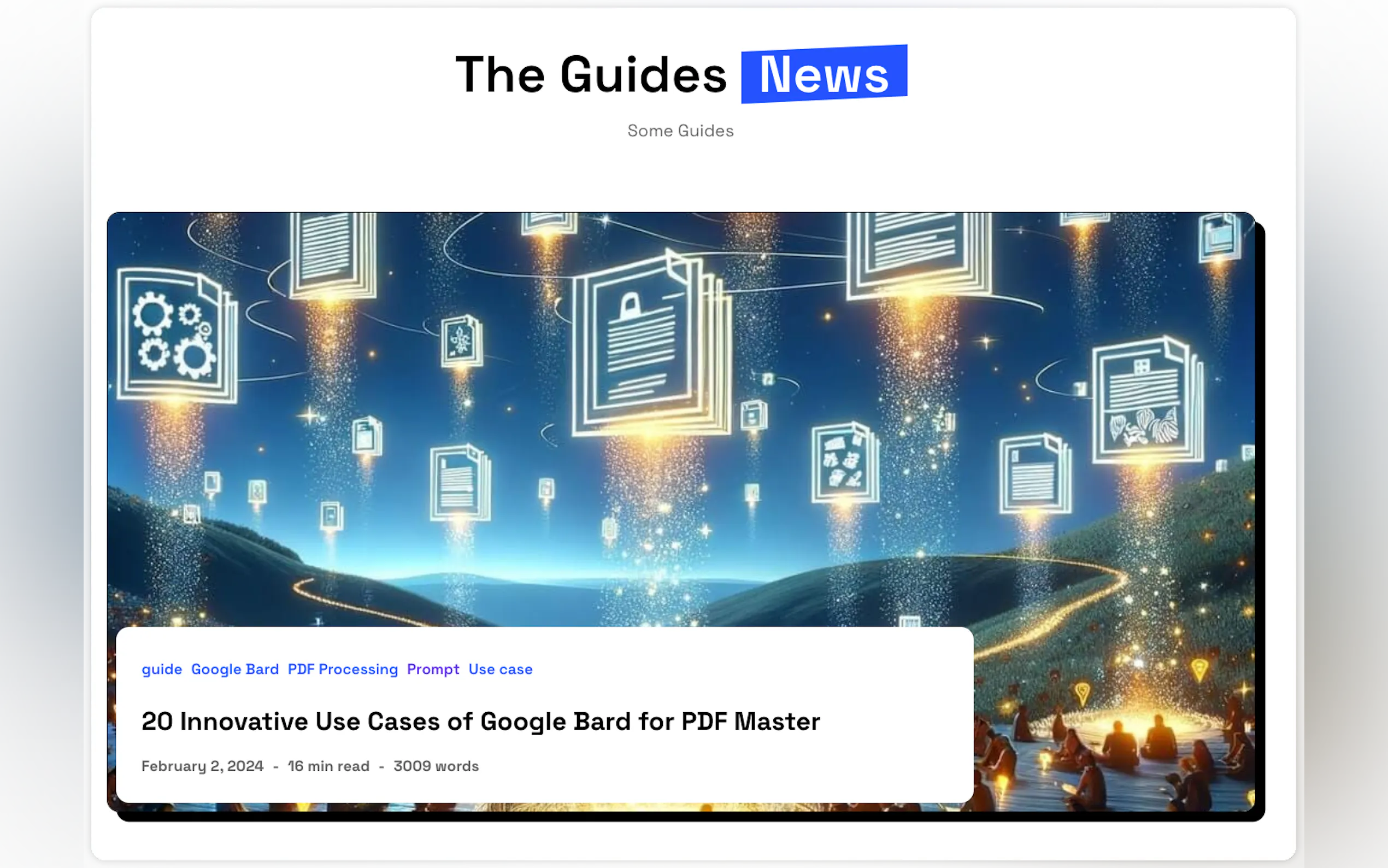 Screenshot 2 of Google Bard PDF Mastery Guide