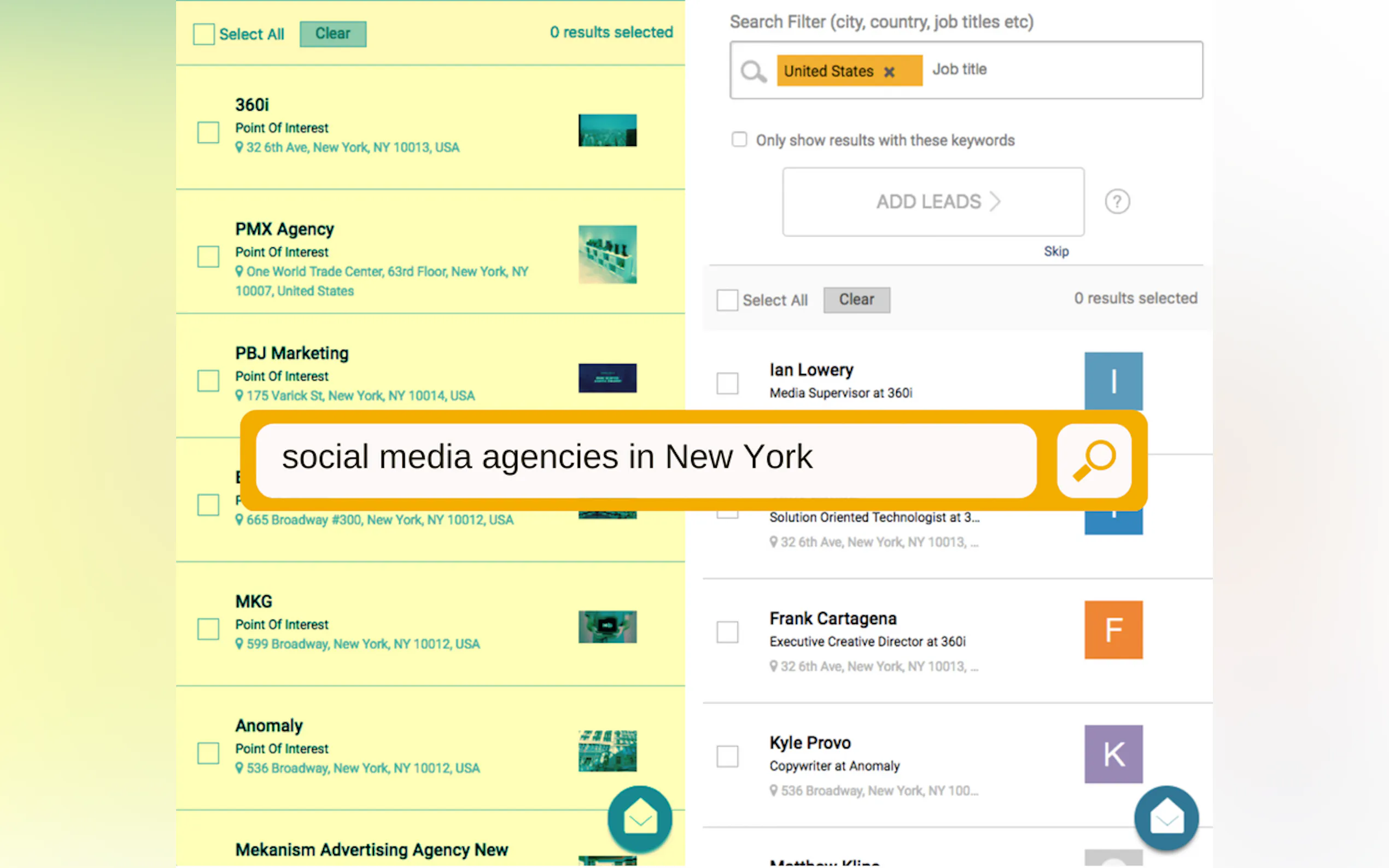 Screenshot 3 of GoPinLeads