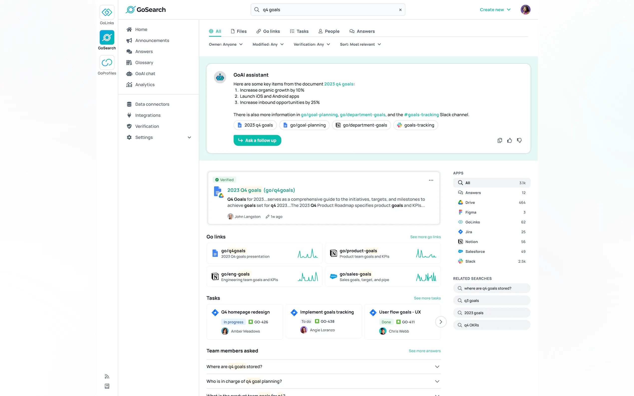 Screenshot 2 of GoSearch