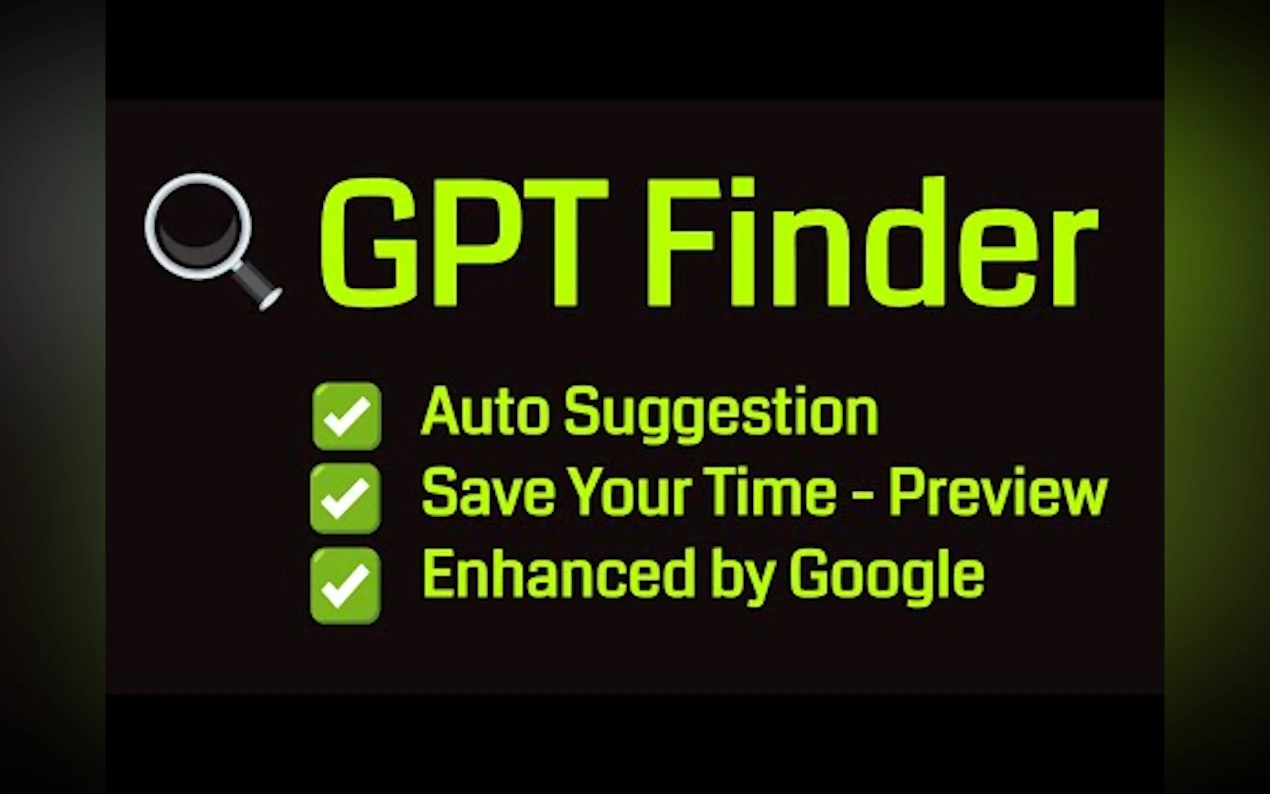 GPT Finder Chrome Extension