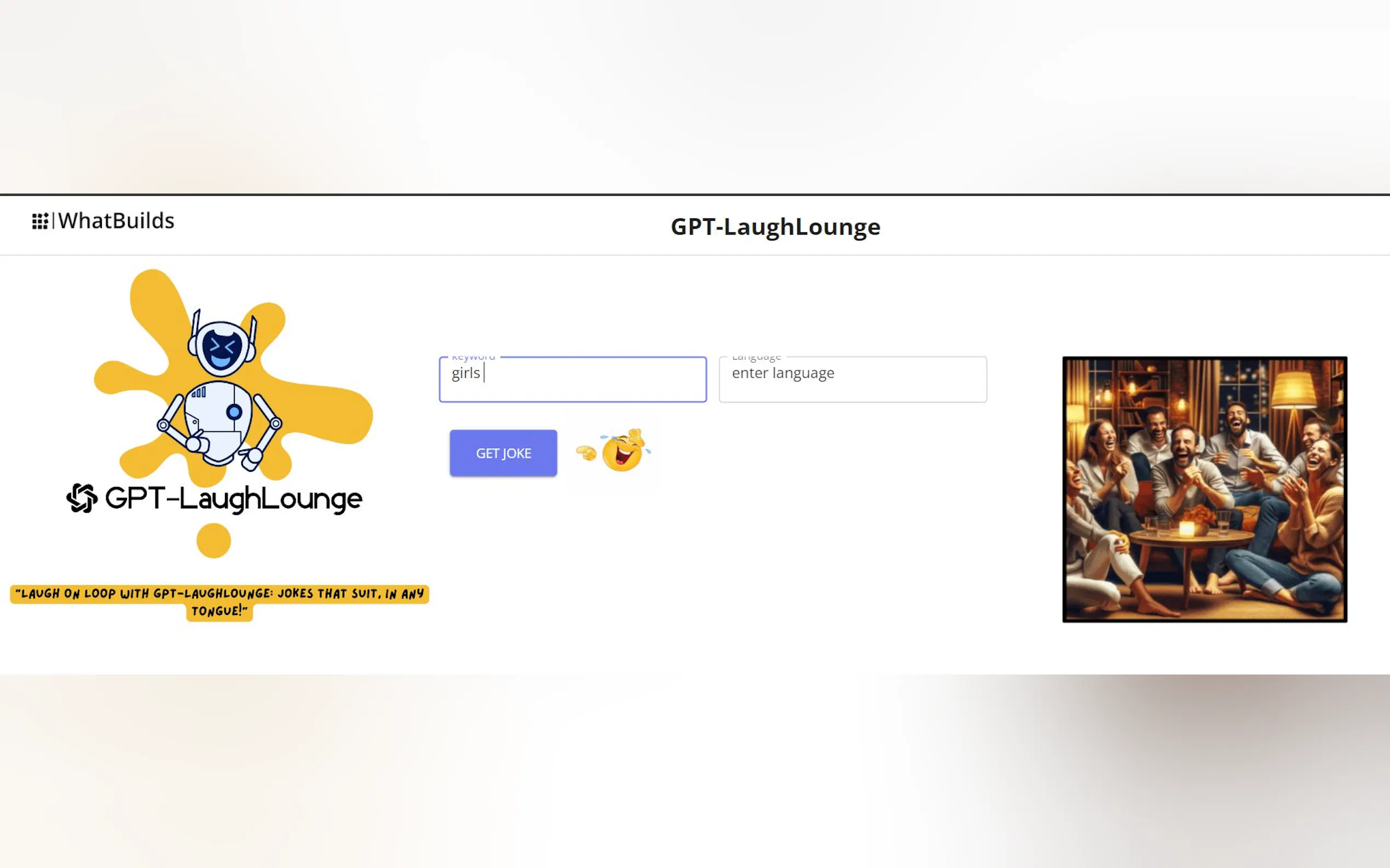 Screenshot 2 of GPT-LaughLounge