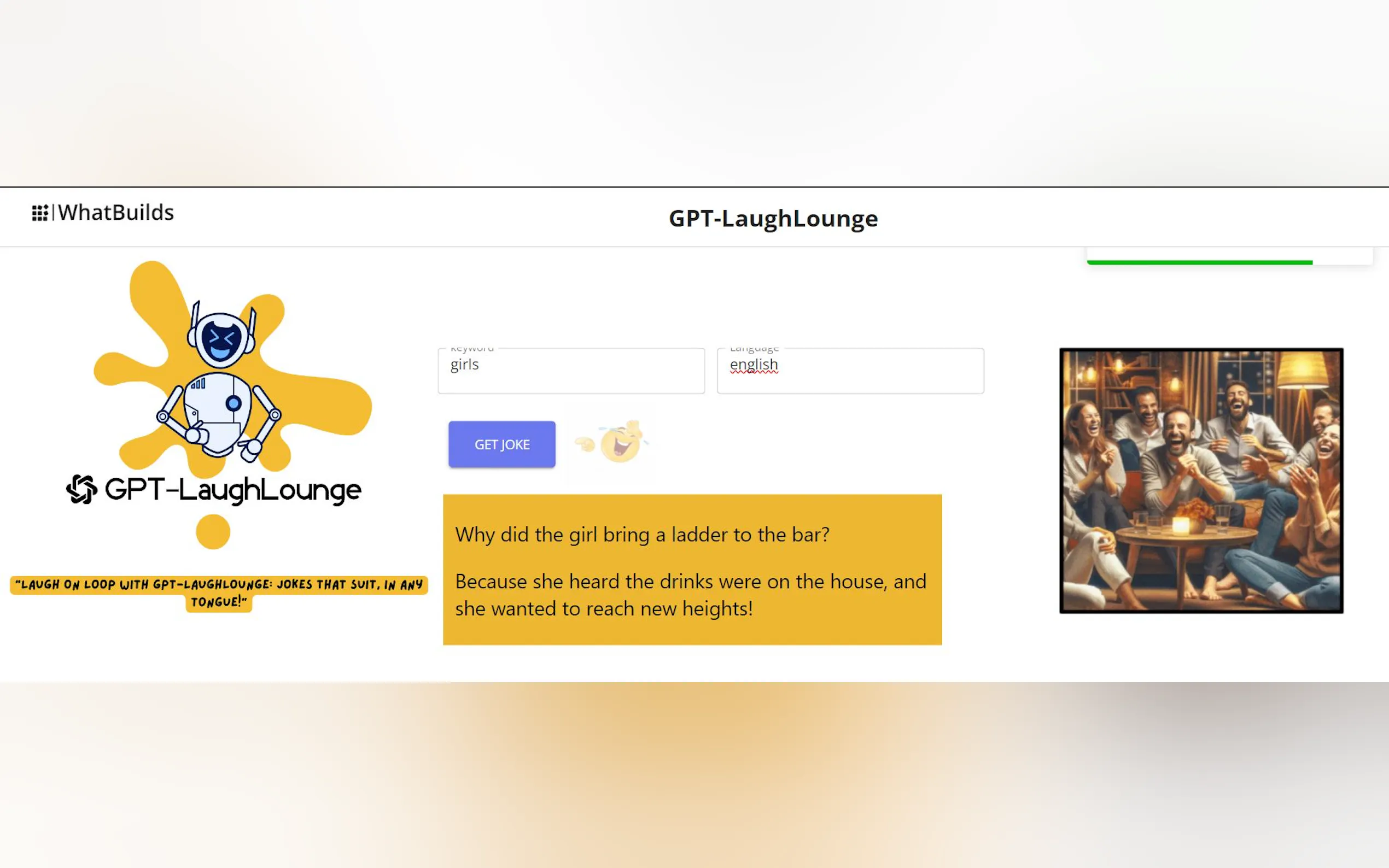 Screenshot 5 of GPT-LaughLounge