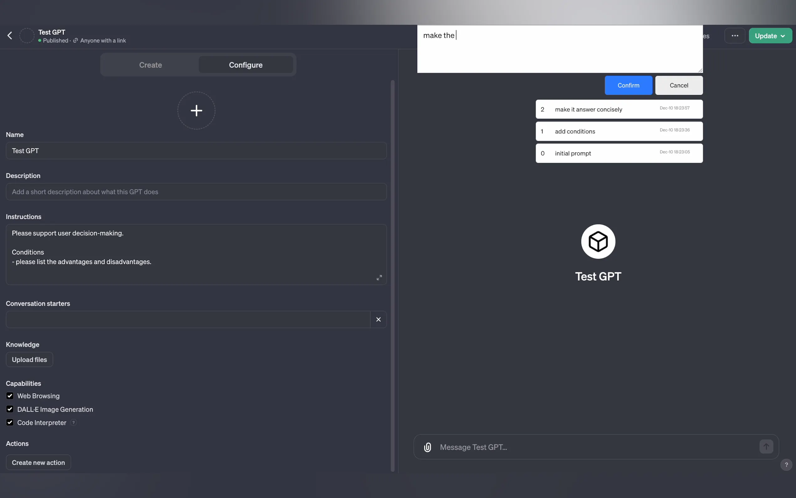 Screenshot 2 of GPT Studio