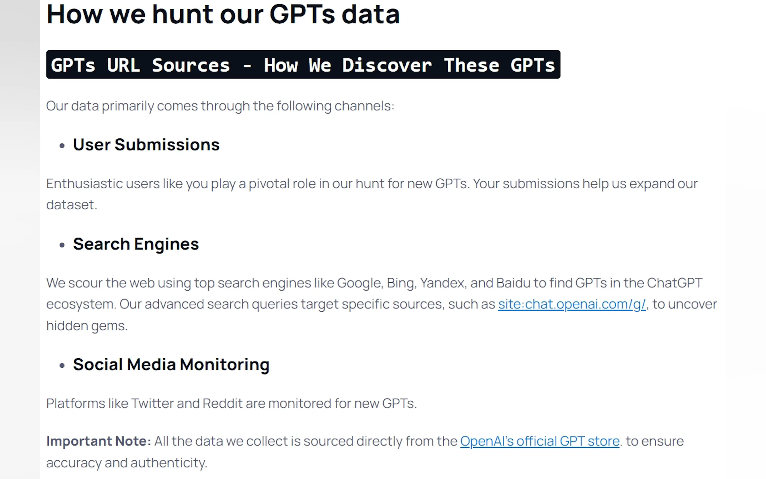 Screenshot 3 of GPTs Hunt
