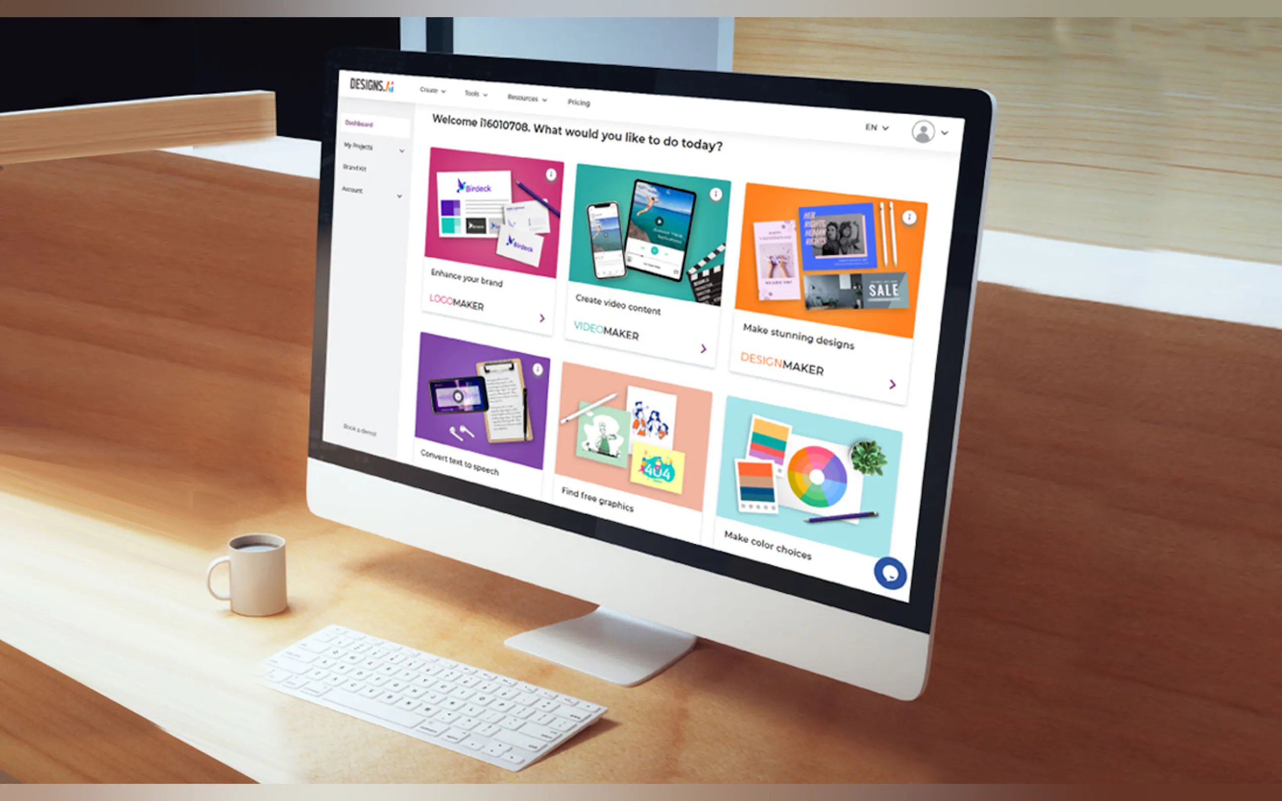 Screenshot 3 of Graphicmaker | Designs.ai