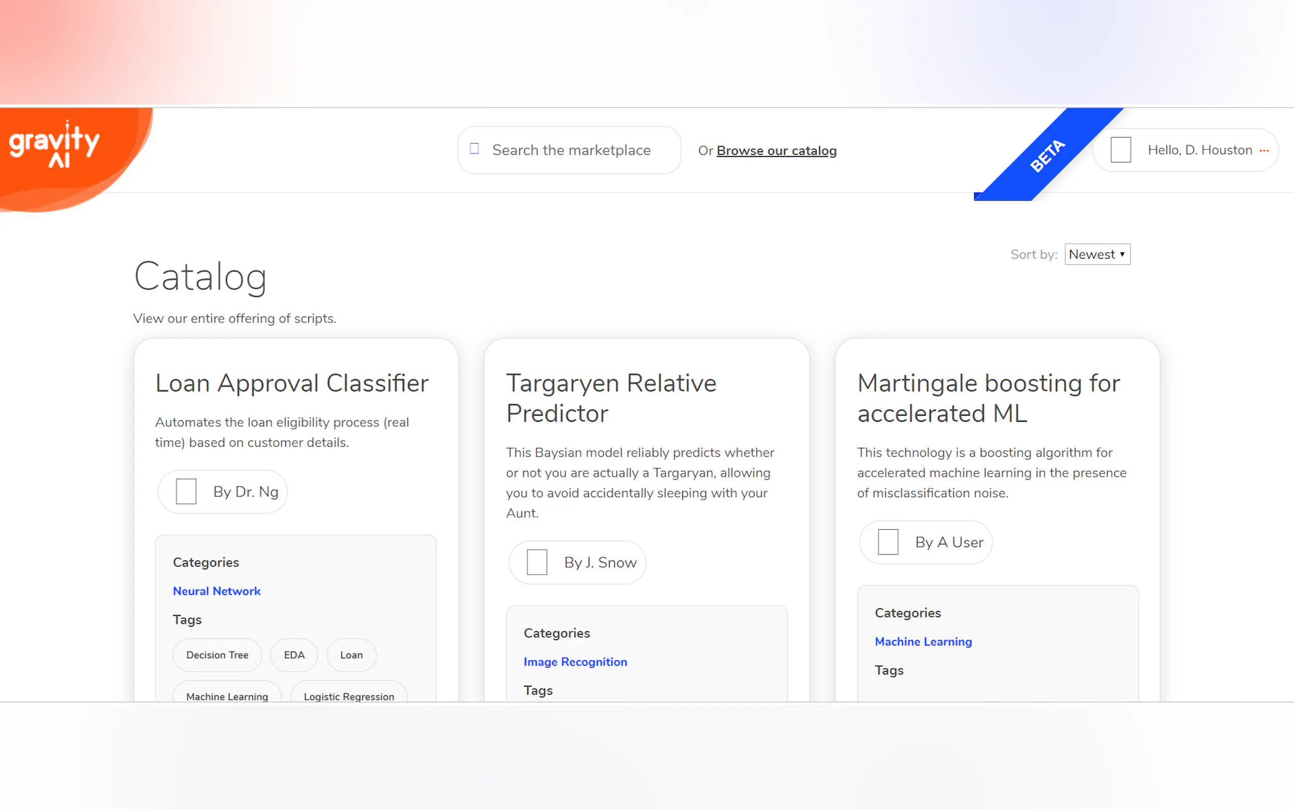 Screenshot 4 of gravityAI