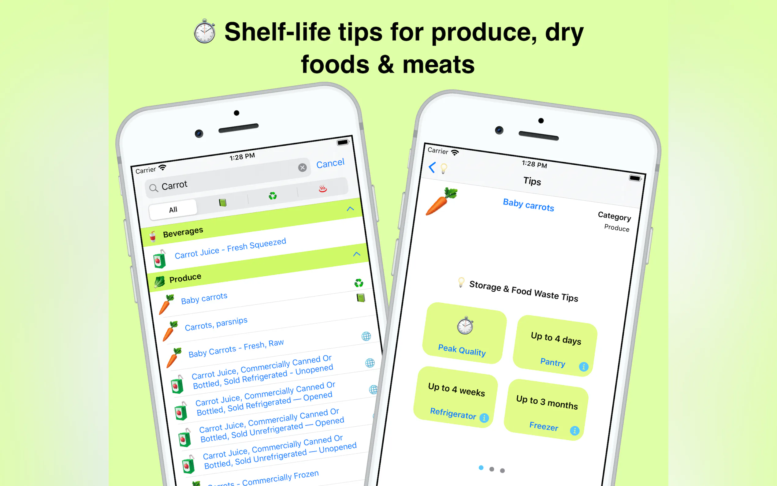 Screenshot 3 of GreenBites 1.0