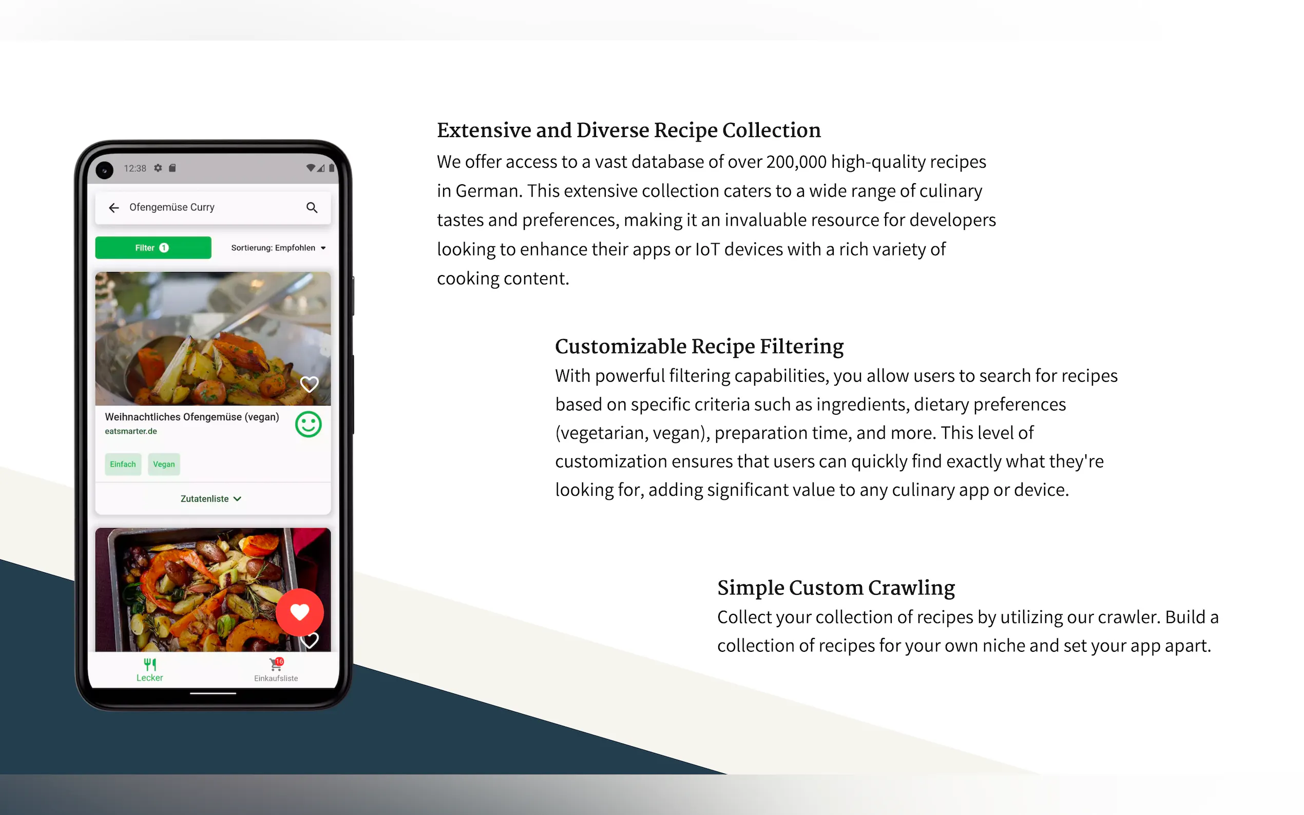 Screenshot 3 of gustar.io - German Language Recipe API