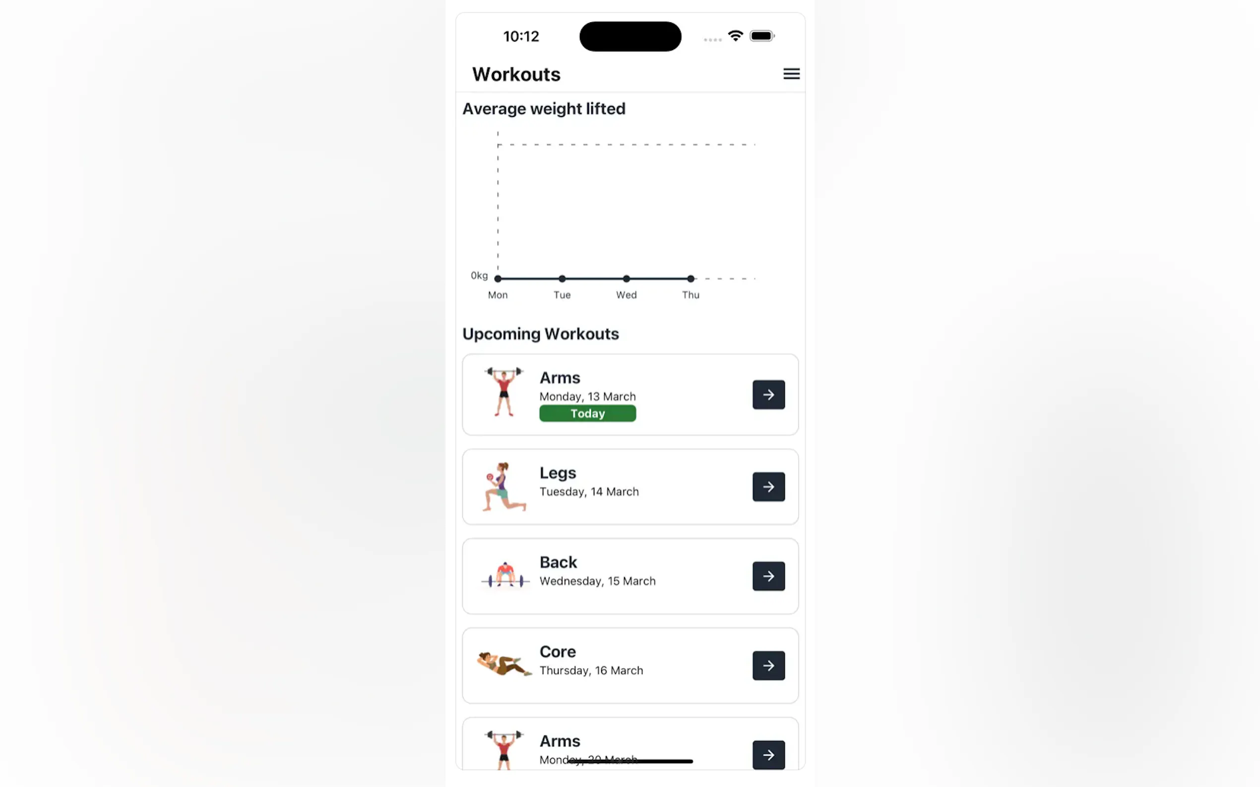 Screenshot 3 of Gymbuddy.ai