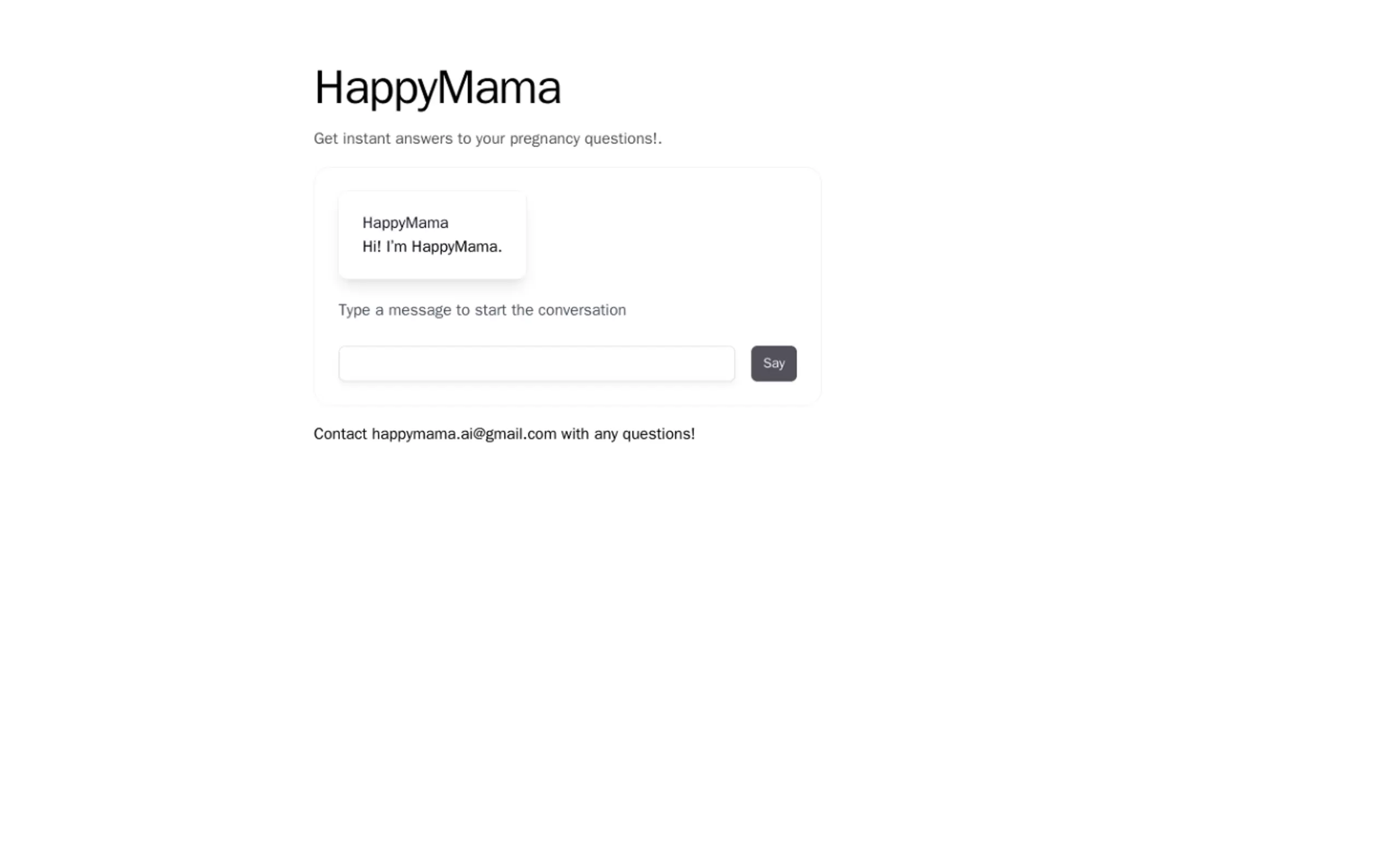Happy Mama