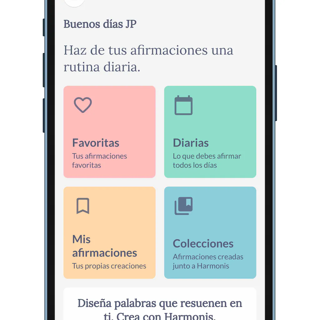 Harmonis - Afirmaciones Personalizadas
