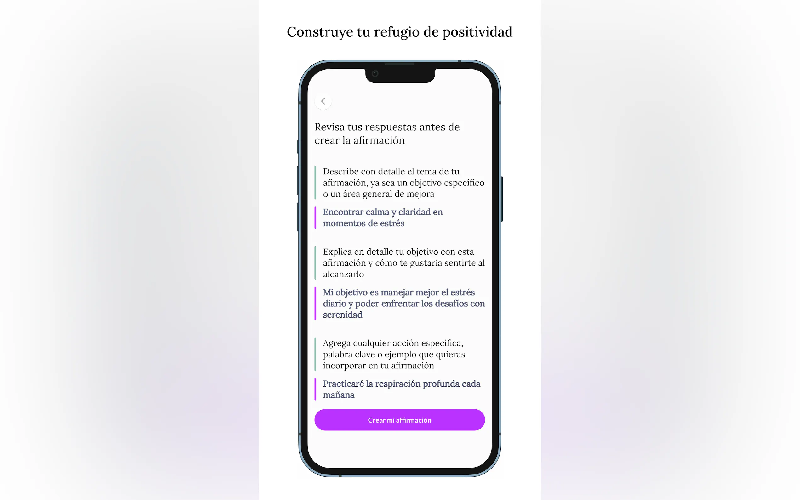 Screenshot 3 of Harmonis - Afirmaciones Personalizadas