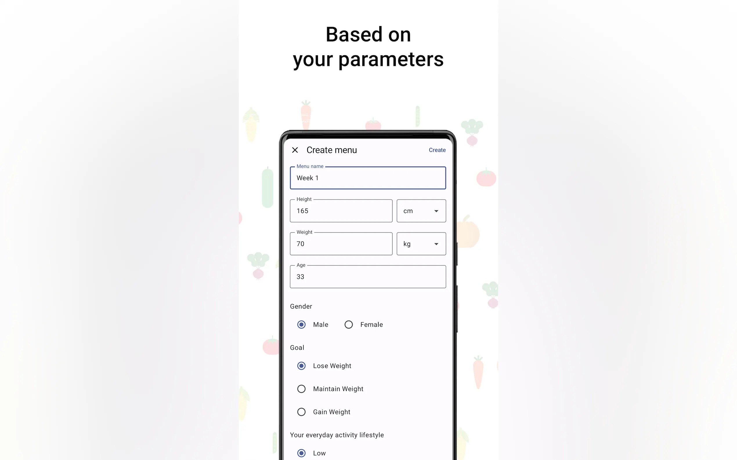 Screenshot 2 of Healthy Menu with AI GPT