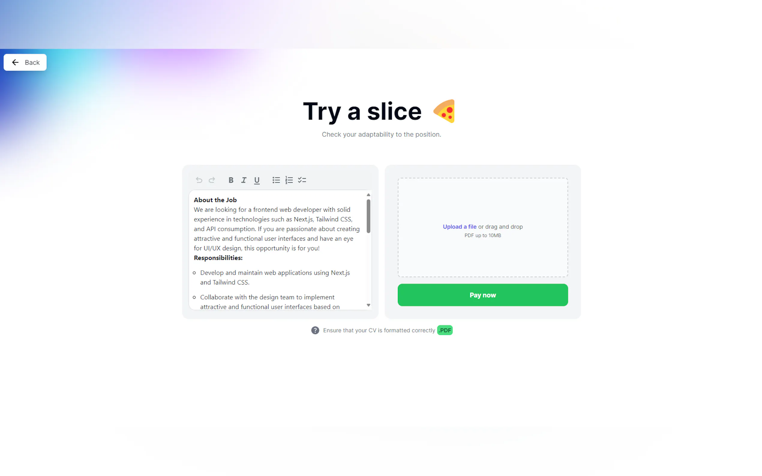 Screenshot 4 of HIRE AI APP - PROCESS YOU ALWAYS WANTED