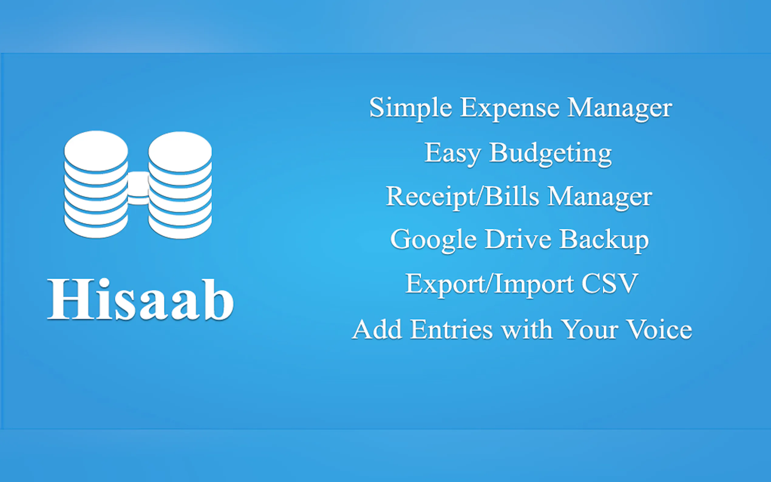 Hisaab: Personal Expense Manager