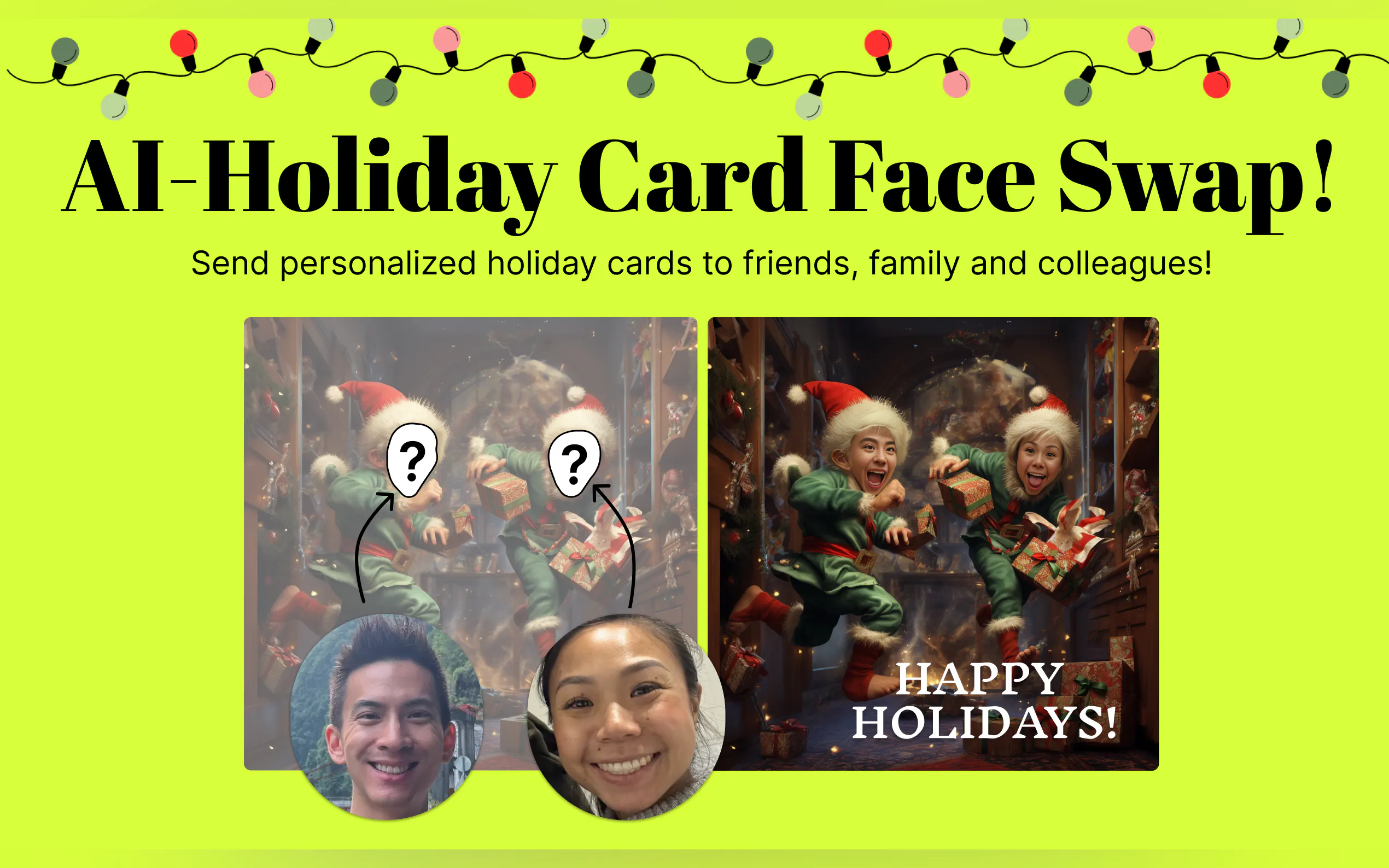 Holiday Card Face Swapper