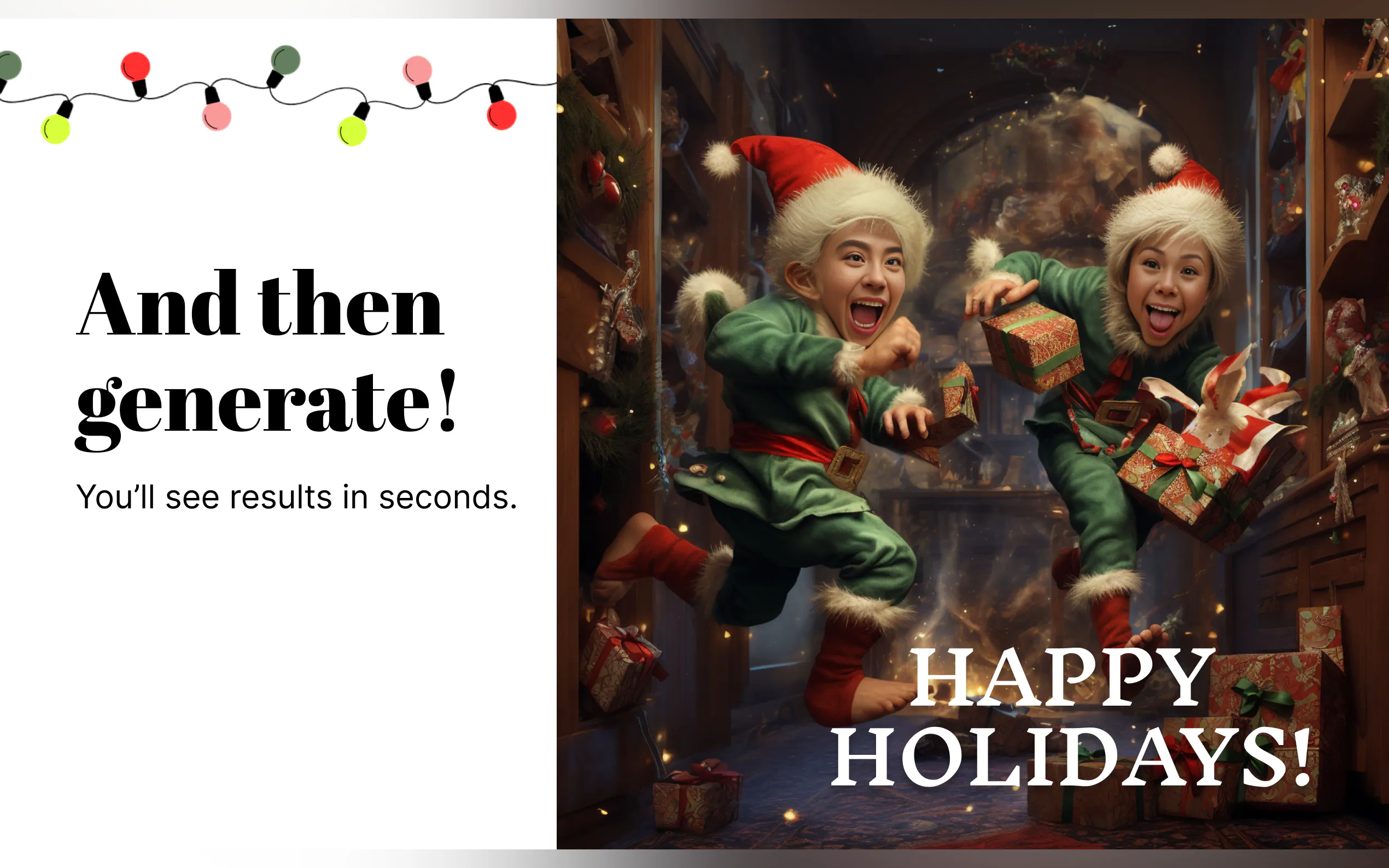 Screenshot 4 of Holiday Card Face Swapper