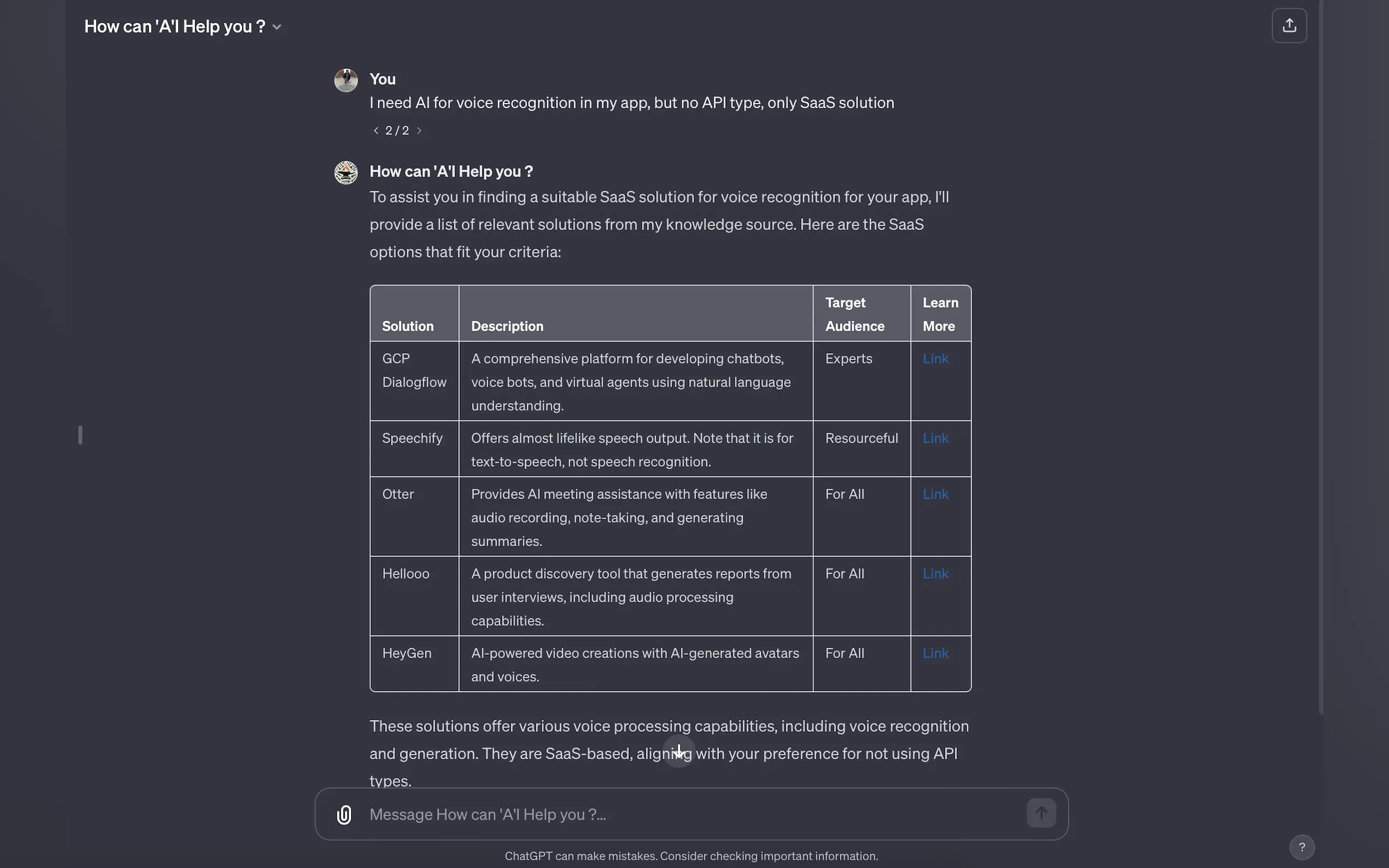 Screenshot 3 of How Can AI Help You ? 