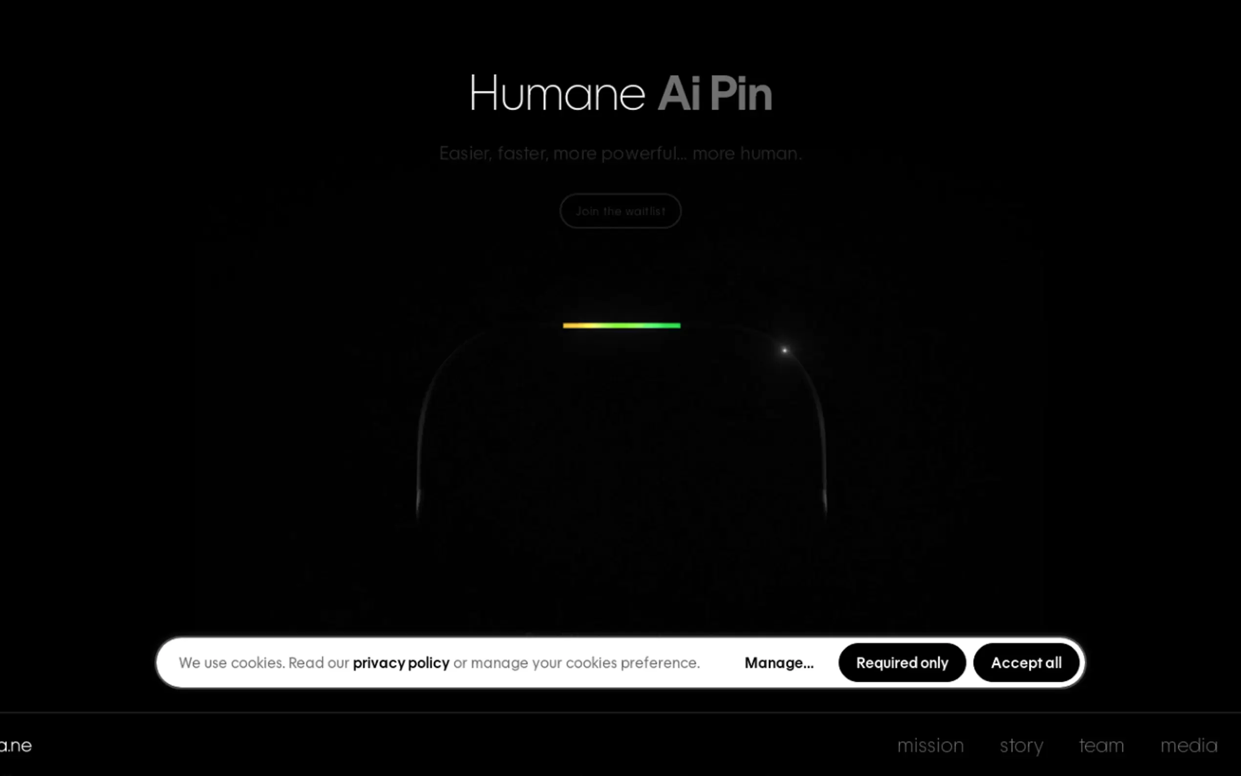 Humane AI pin