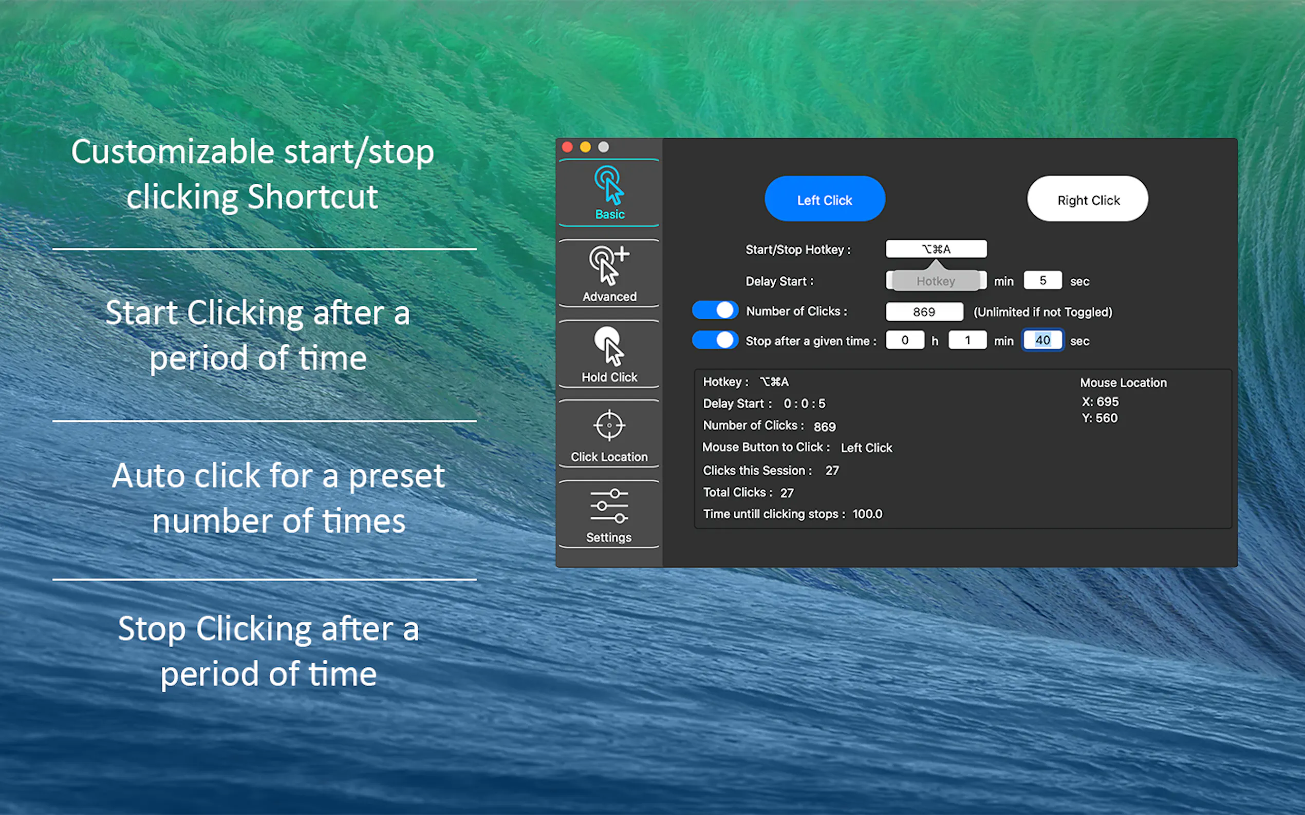 Screenshot 2 of iAutoclicker - Auto Click & Hold