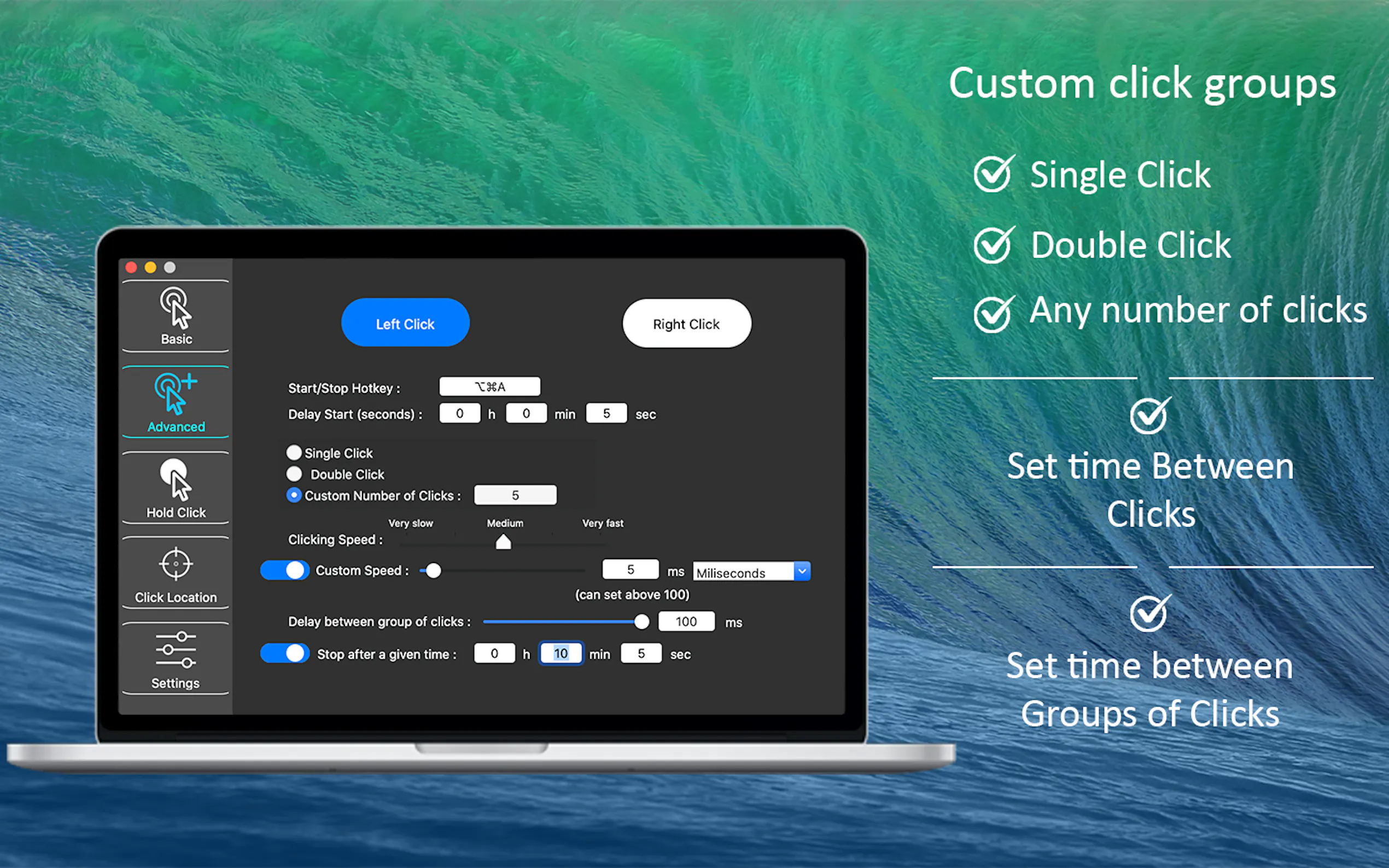 Screenshot 3 of iAutoclicker - Auto Click & Hold
