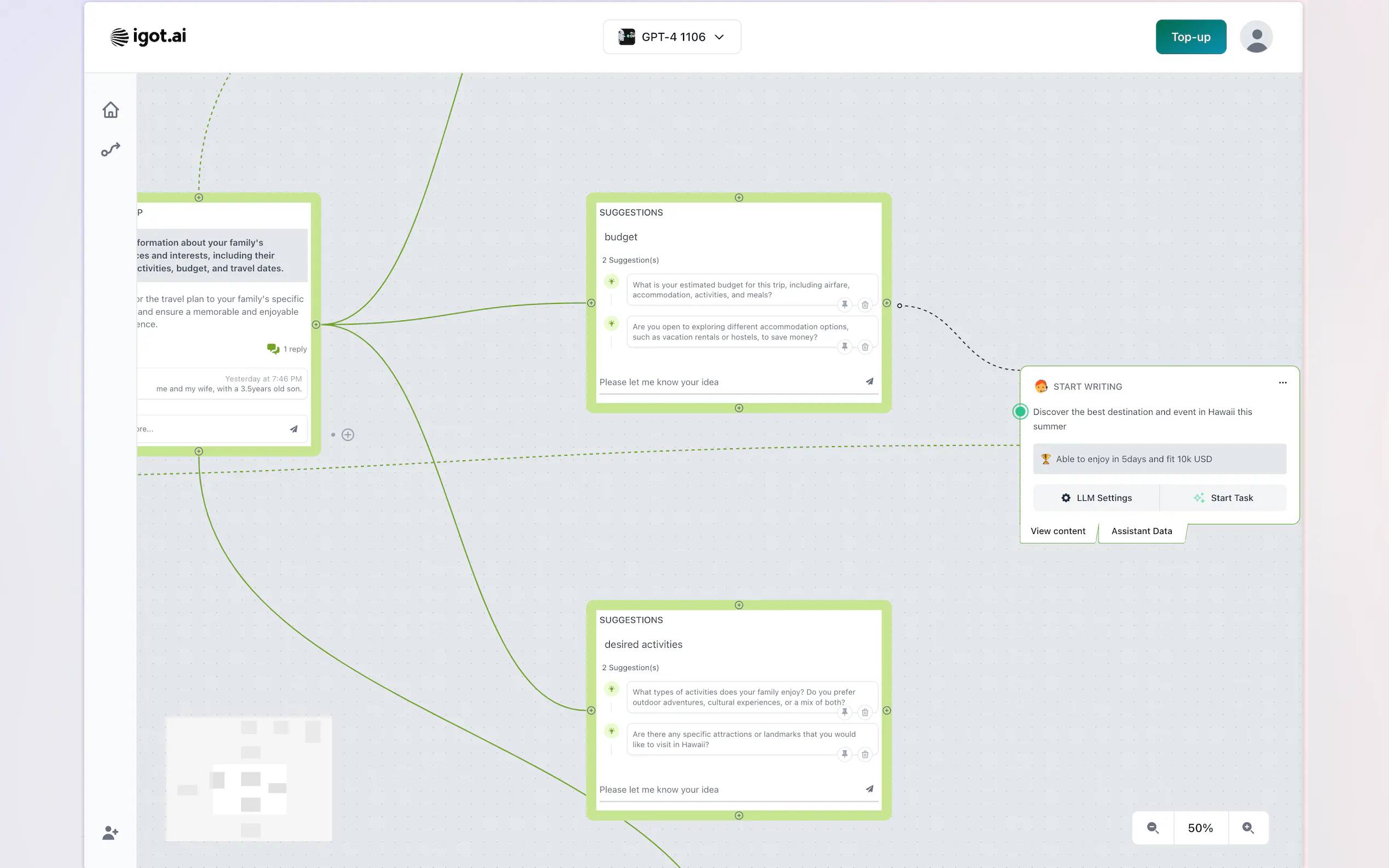 Screenshot 3 of iGOT.AI - GPT Workspace
