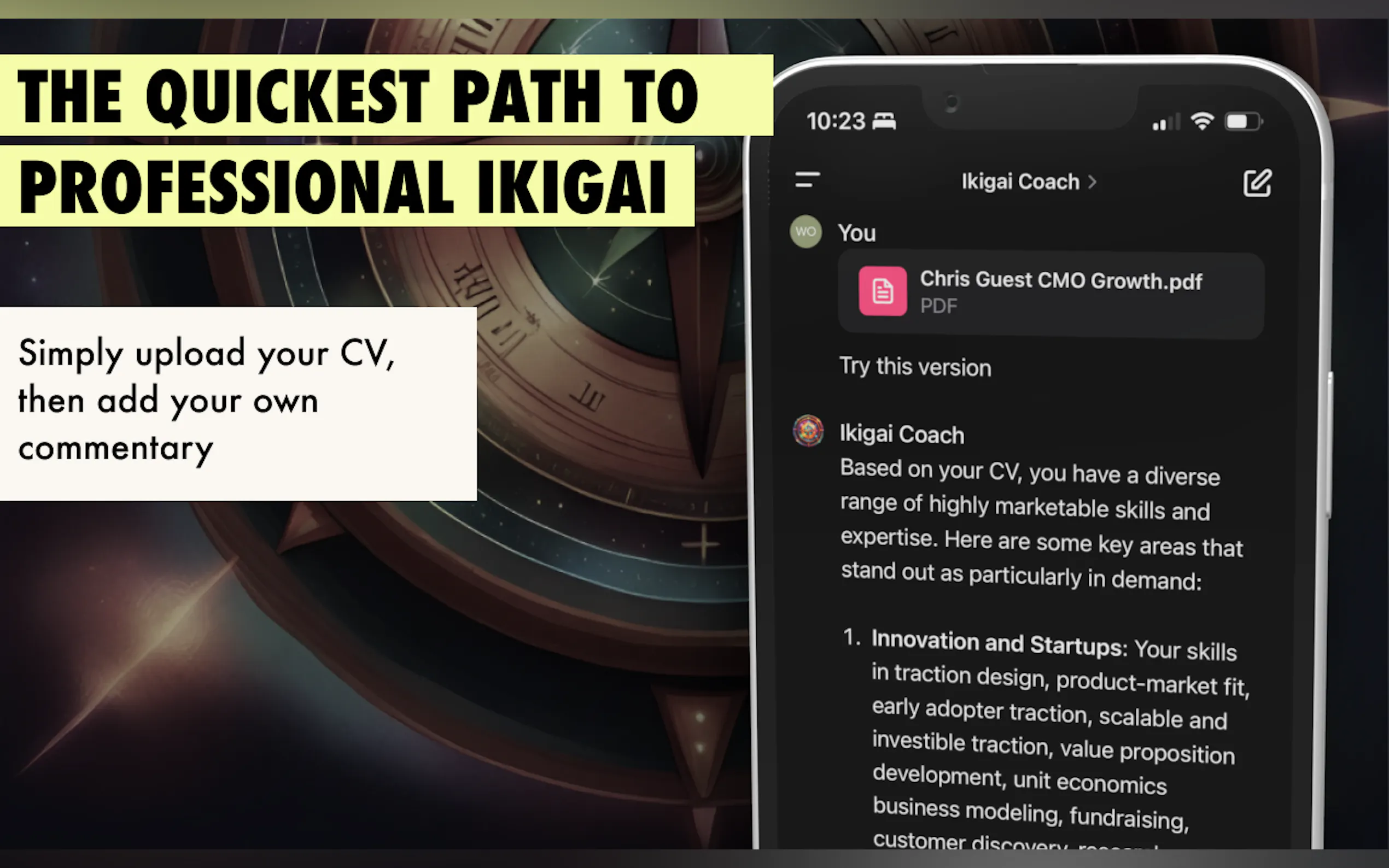 Screenshot 5 of Ikigai Coach GPT