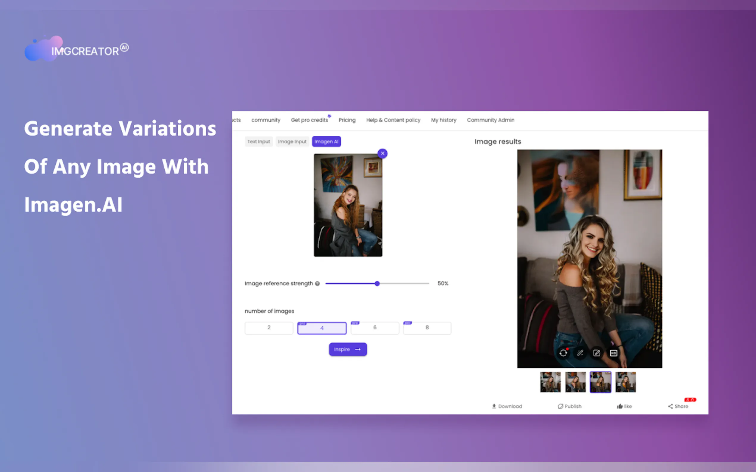 Screenshot 4 of Imagen AI