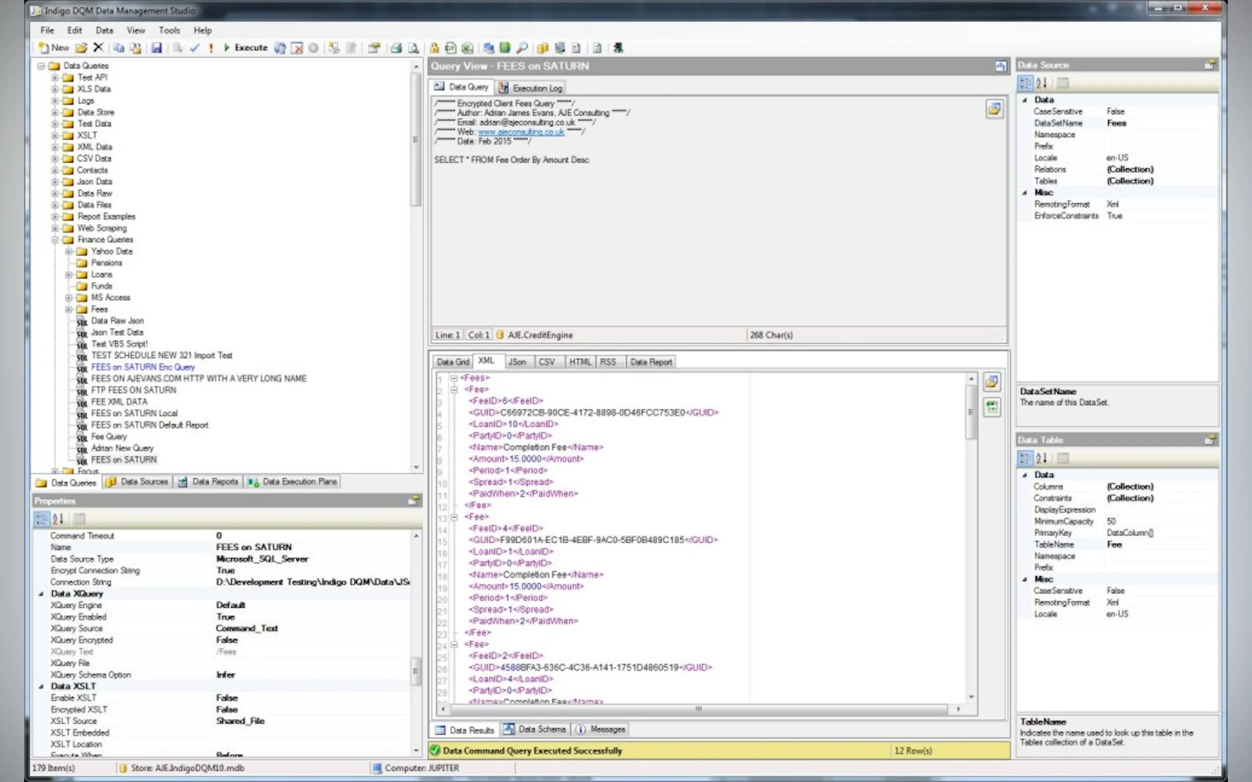 Screenshot 11 of Indigo DQM Data Management System
