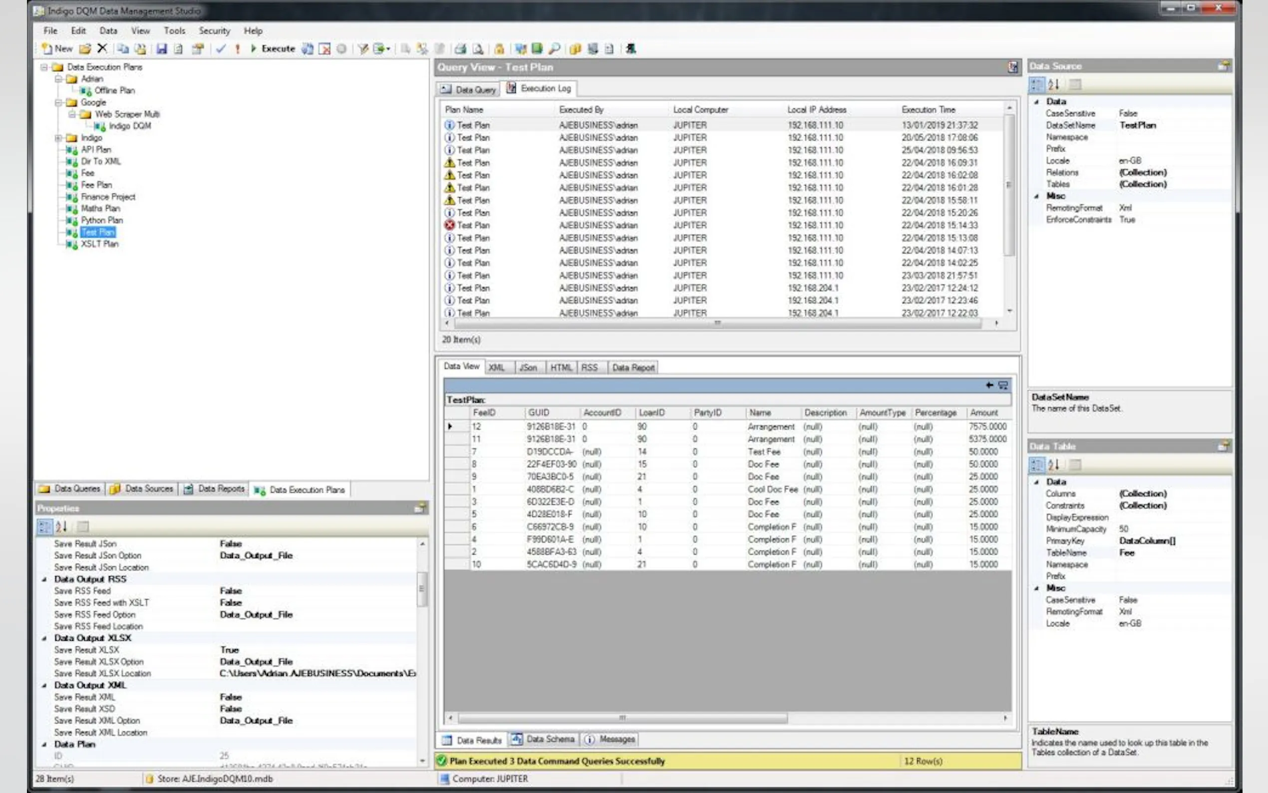 Screenshot 15 of Indigo DQM Data Management System
