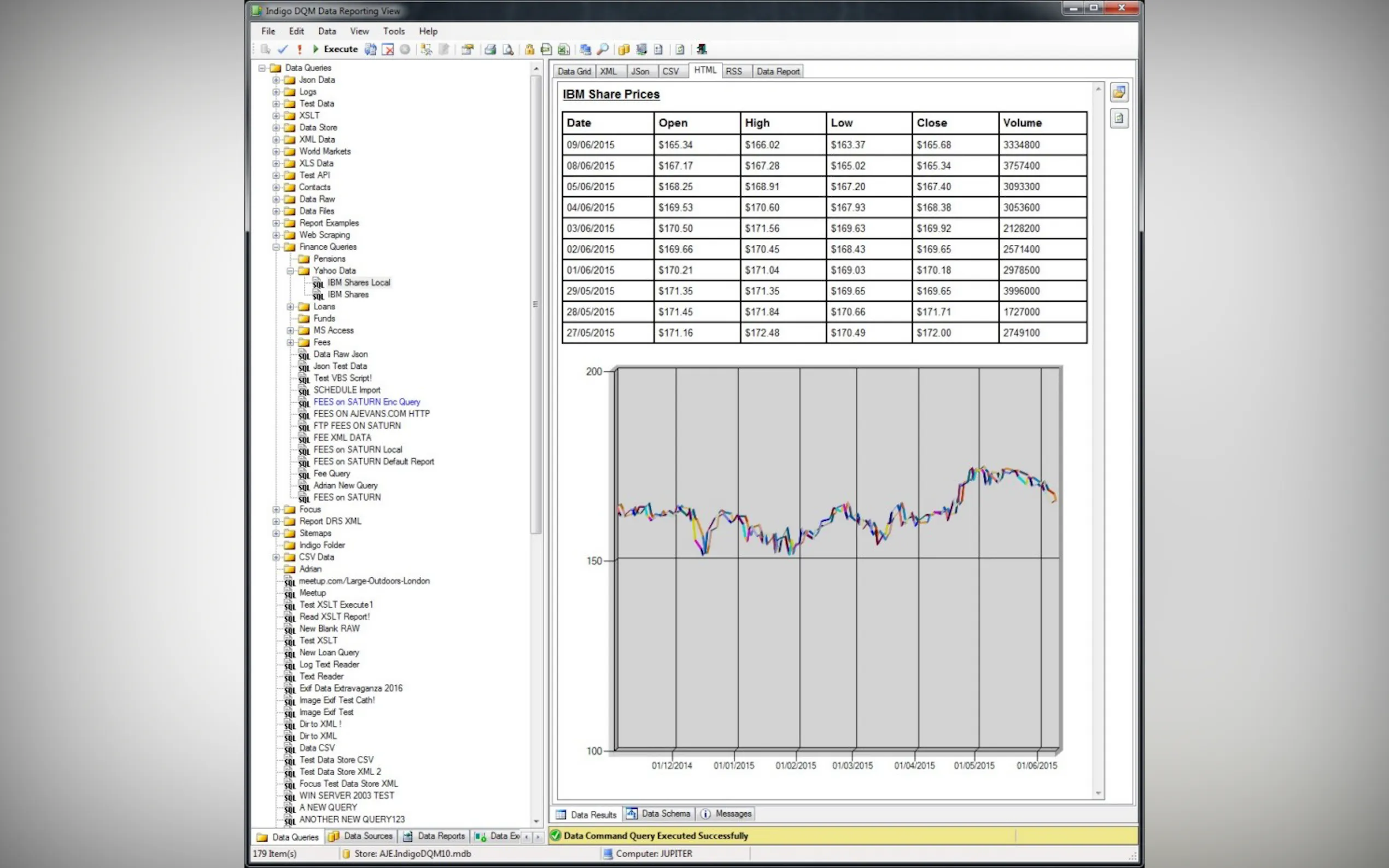 Screenshot 18 of Indigo DQM Data Management System