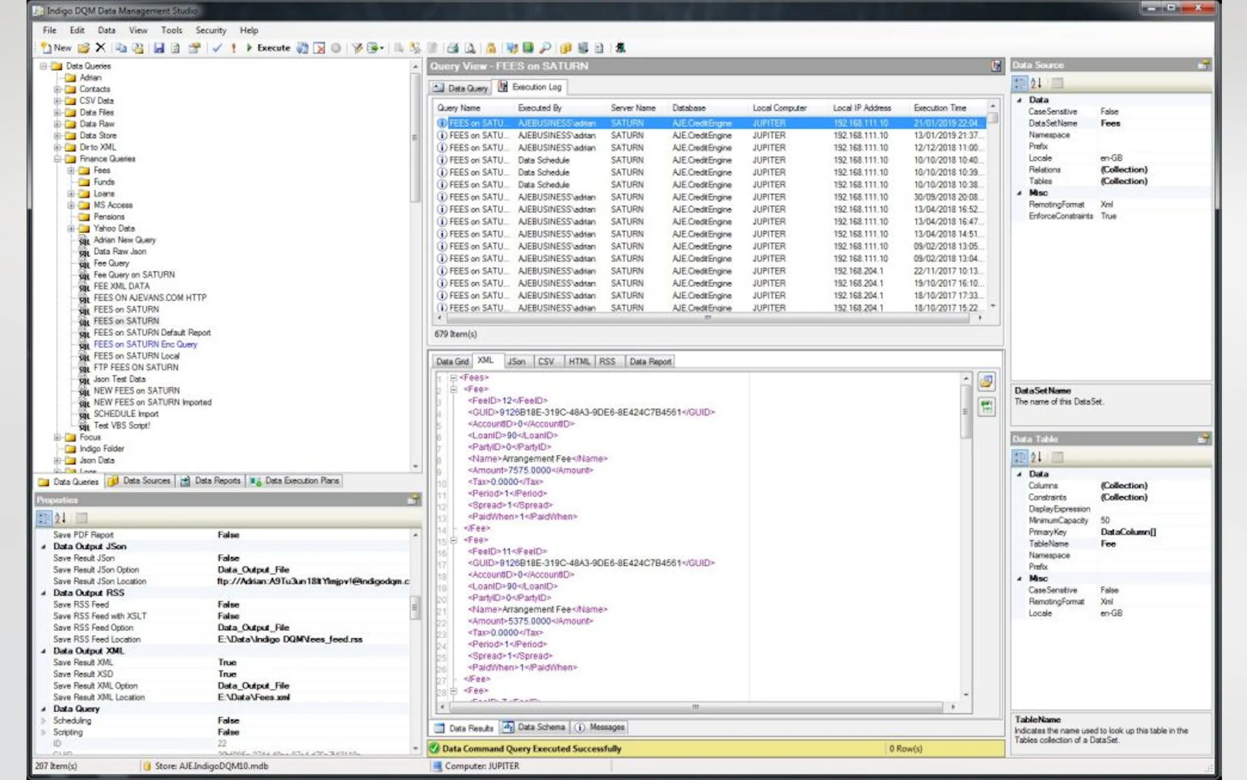 Screenshot 21 of Indigo DQM Data Management System
