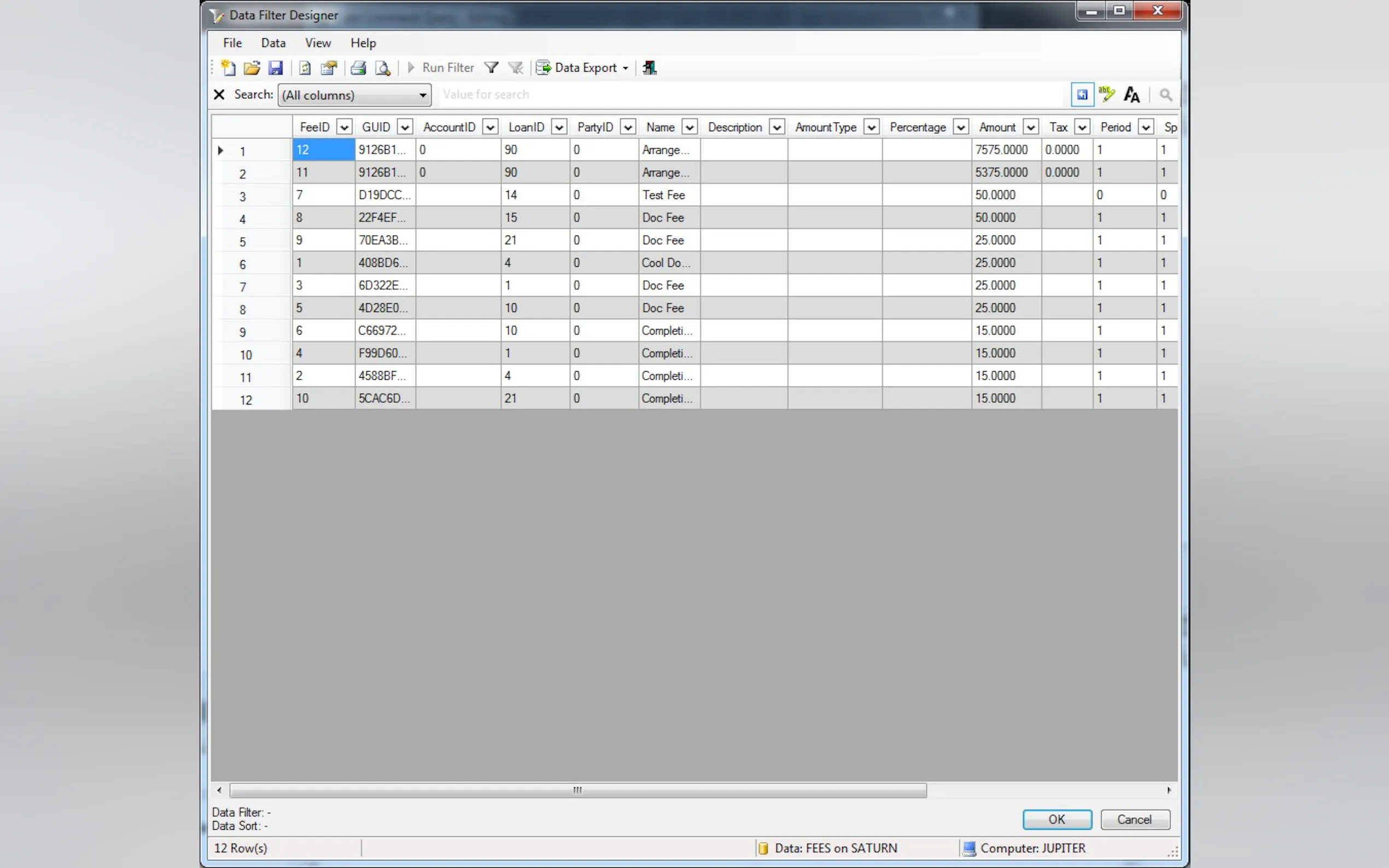 Screenshot 25 of Indigo DQM Data Management System