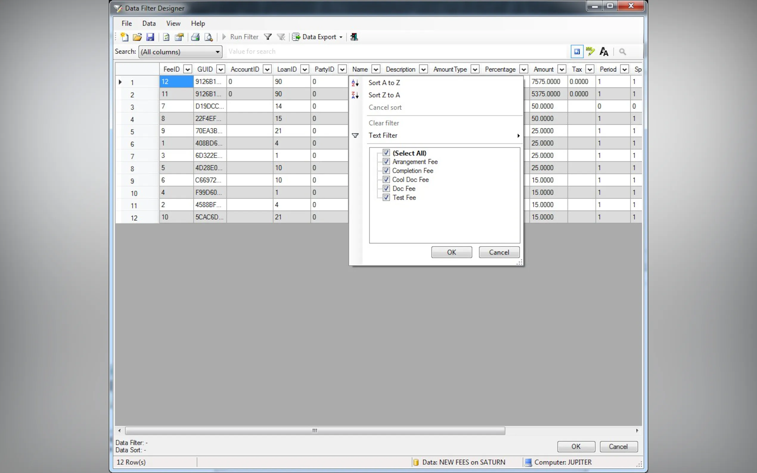 Screenshot 28 of Indigo DQM Data Management System