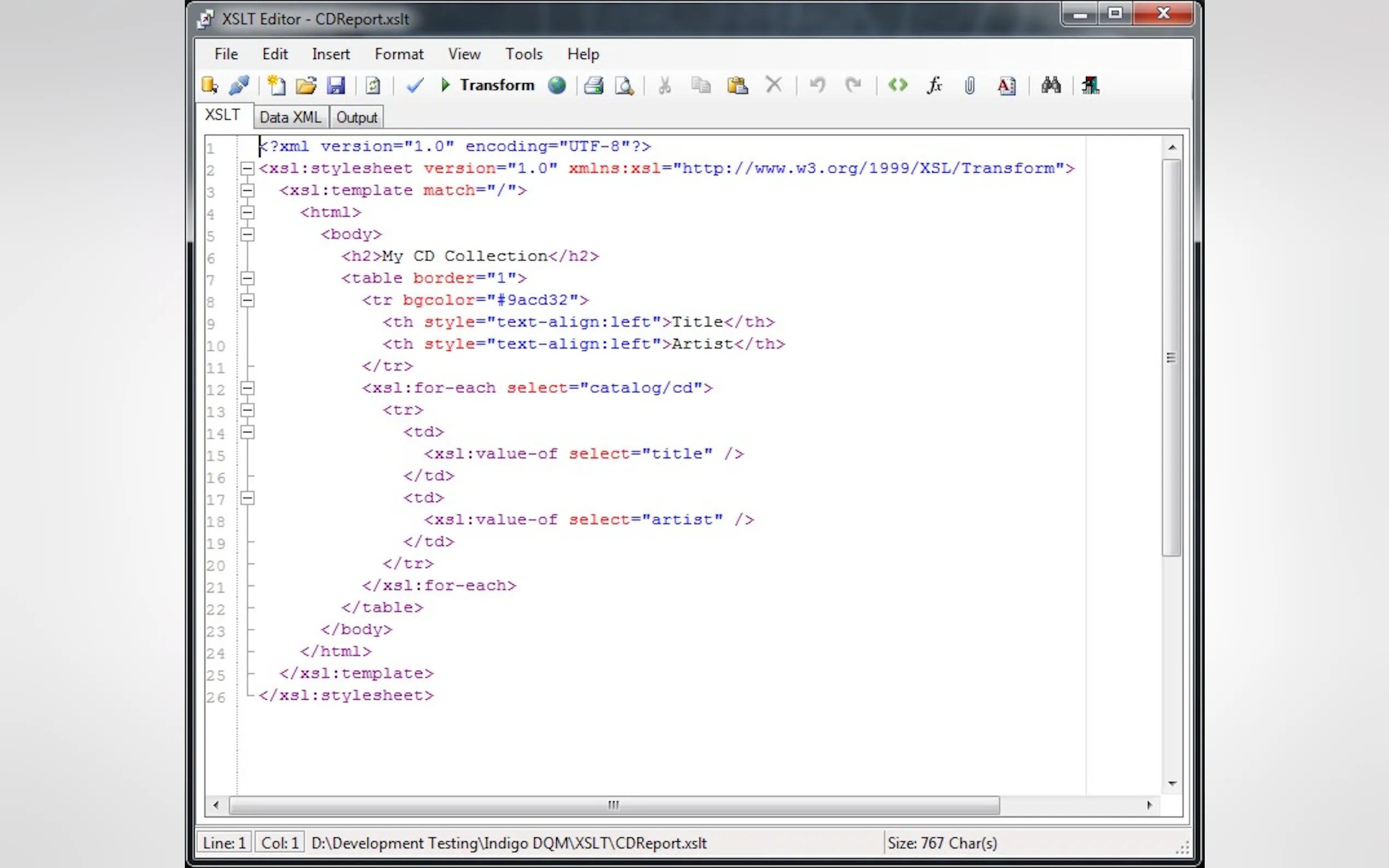 Screenshot 29 of Indigo DQM Data Management System