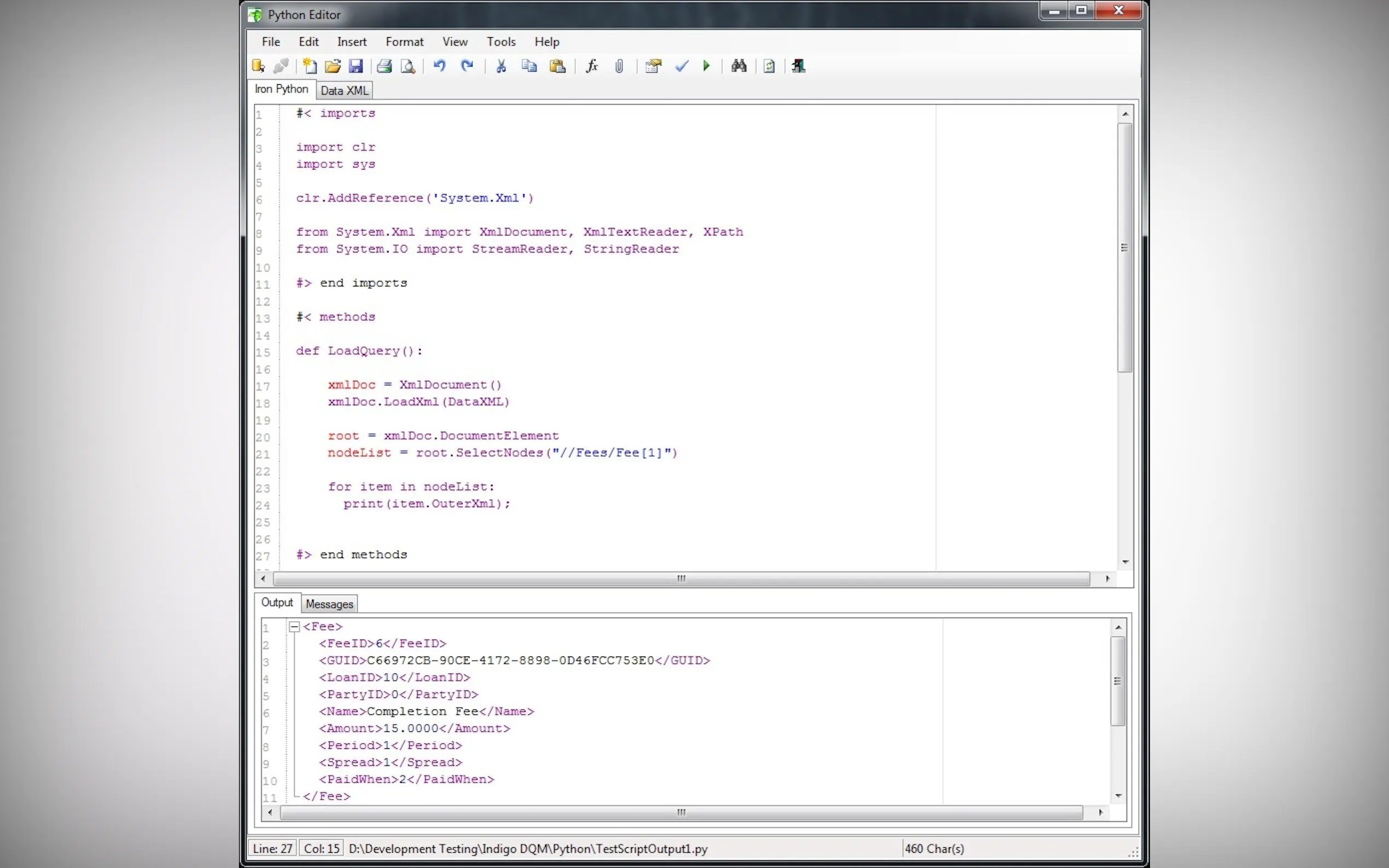Screenshot 30 of Indigo DQM Data Management System