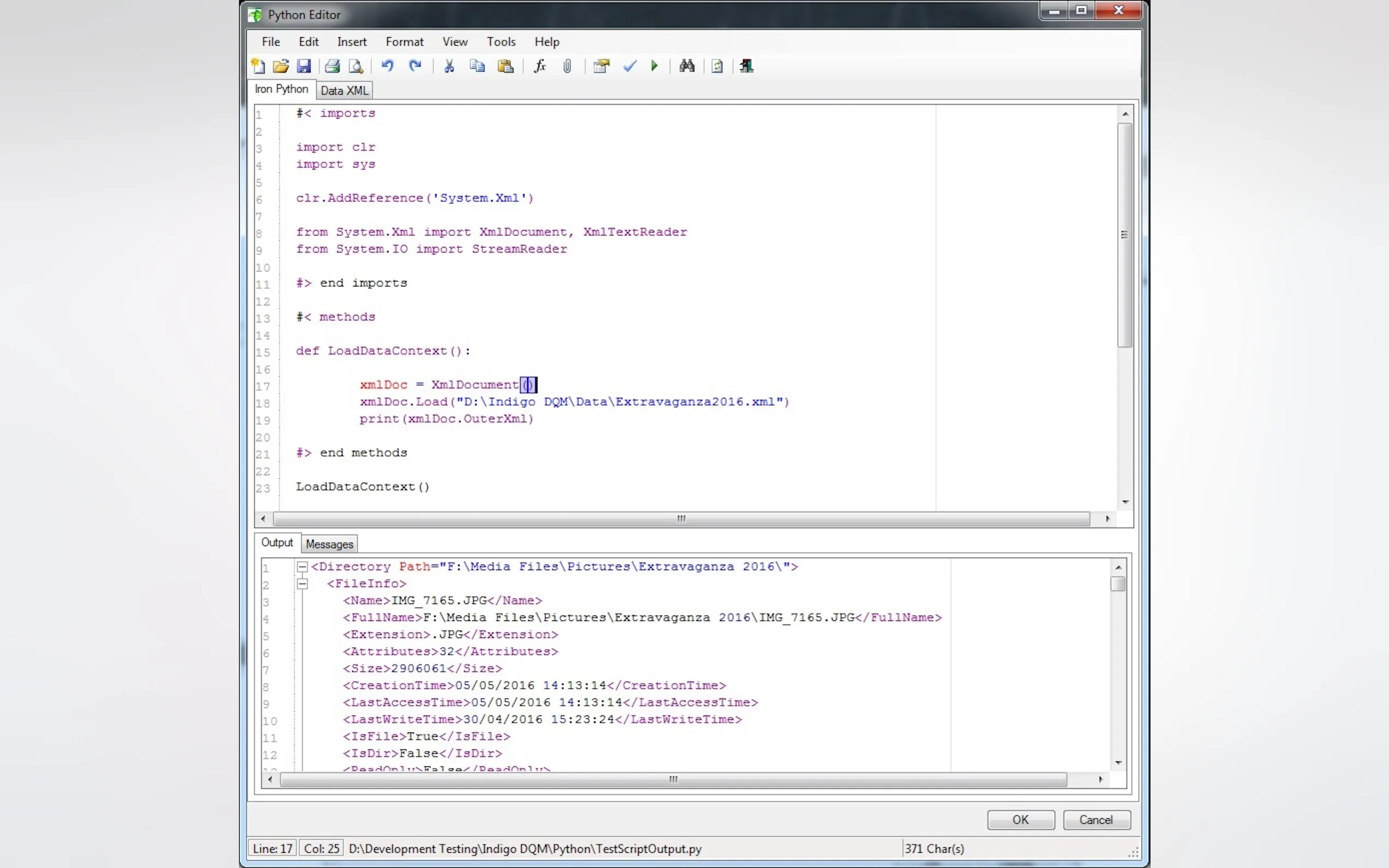 Screenshot 36 of Indigo DQM Data Management System
