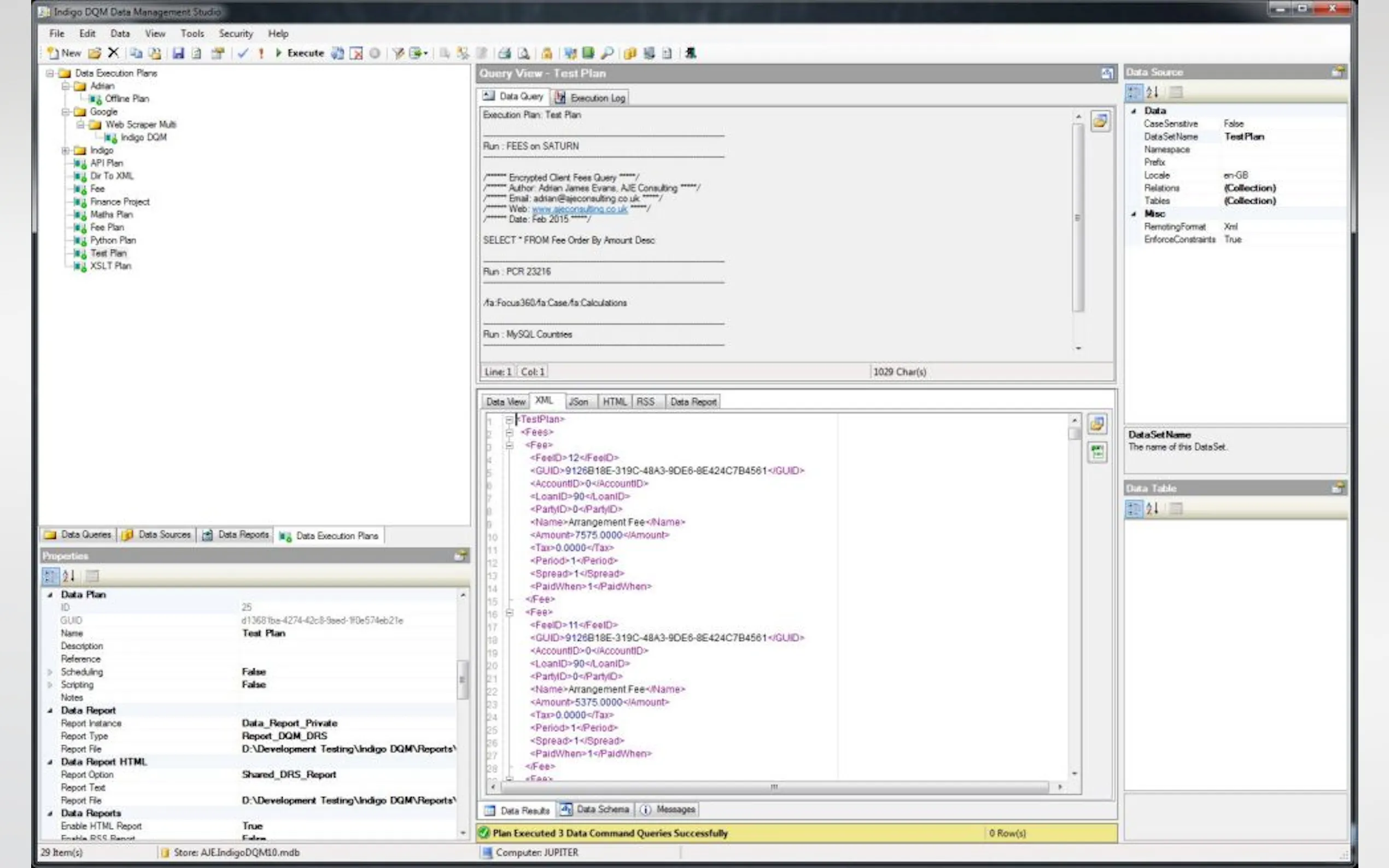 Screenshot 5 of Indigo DQM Data Management System