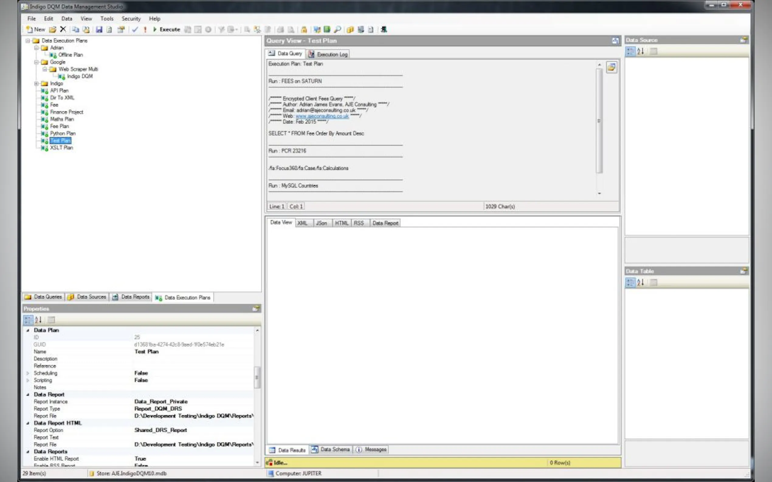 Screenshot 8 of Indigo DQM Data Management System
