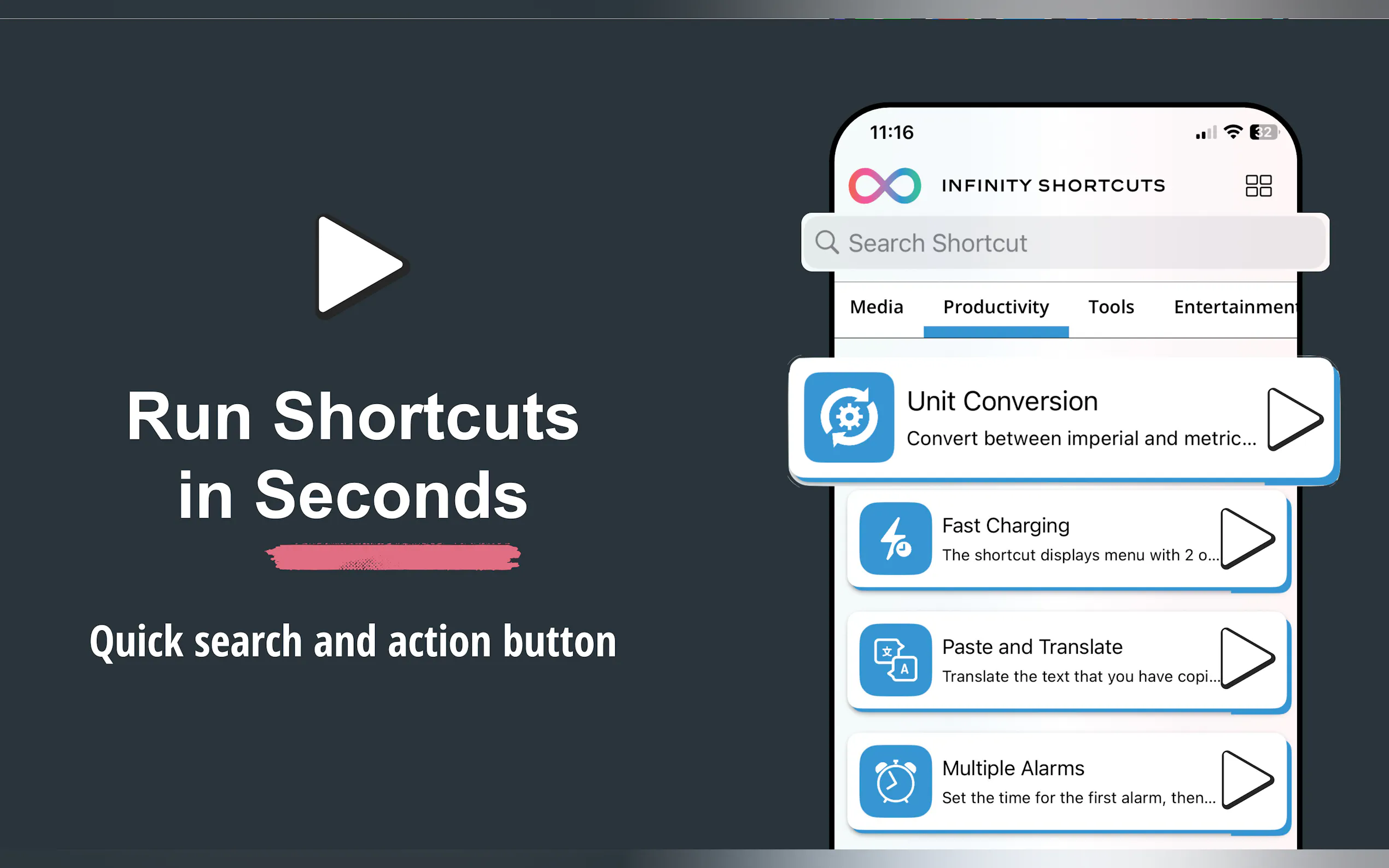 Screenshot 5 of Infinity Shortcuts