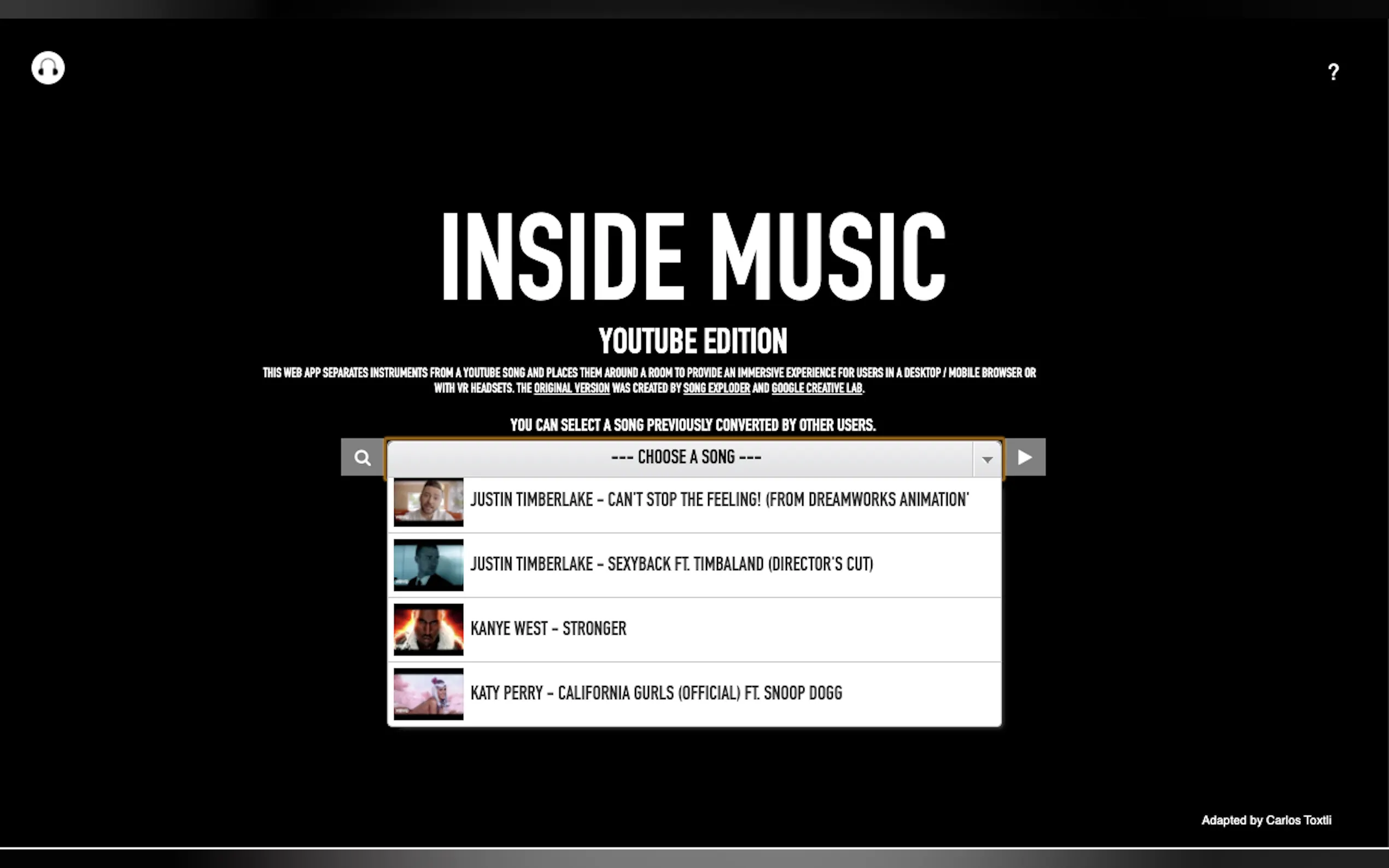 Screenshot 2 of Inside Music YouTube Edition