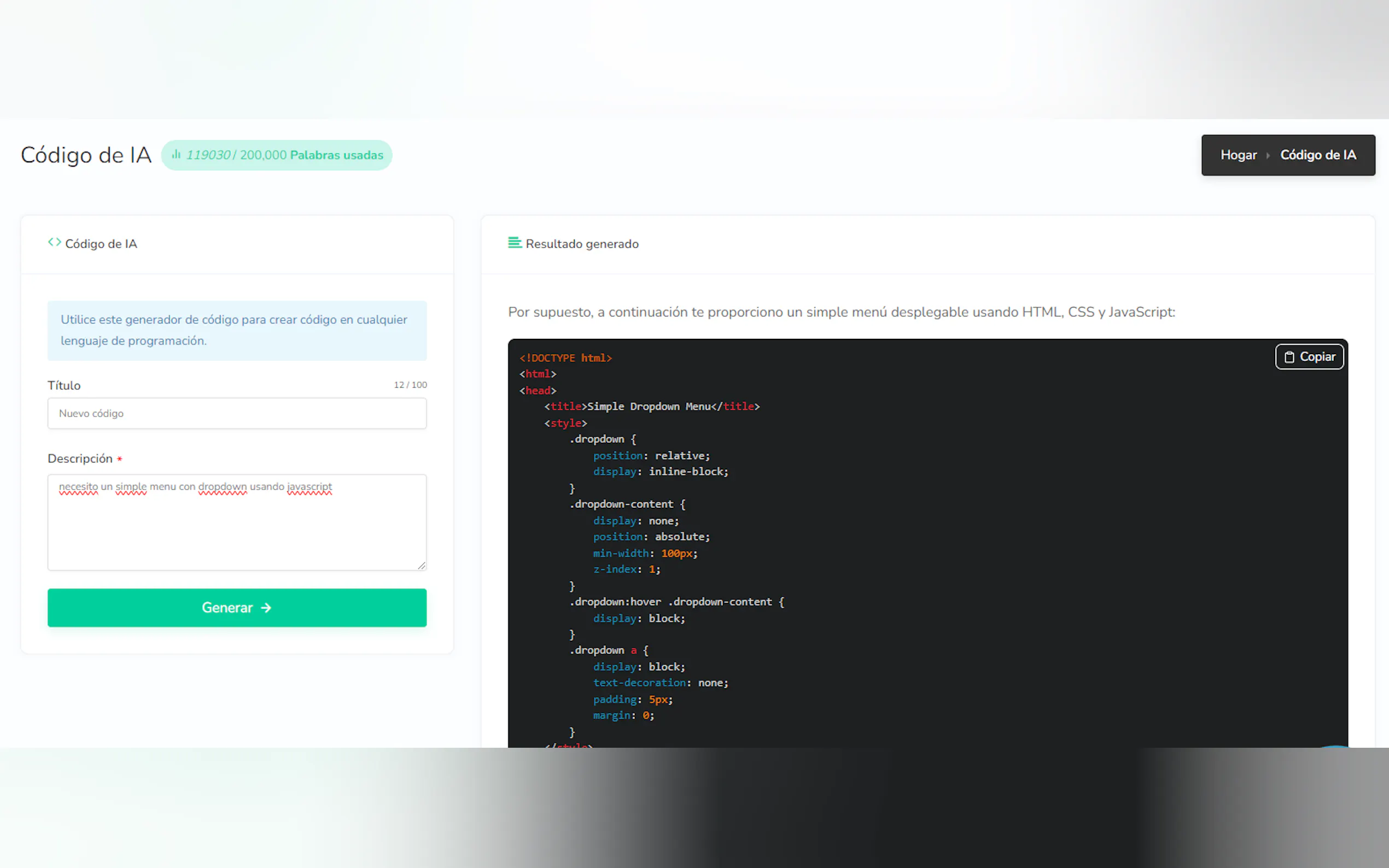 Screenshot 2 of Intelligence Lab - AI Generator